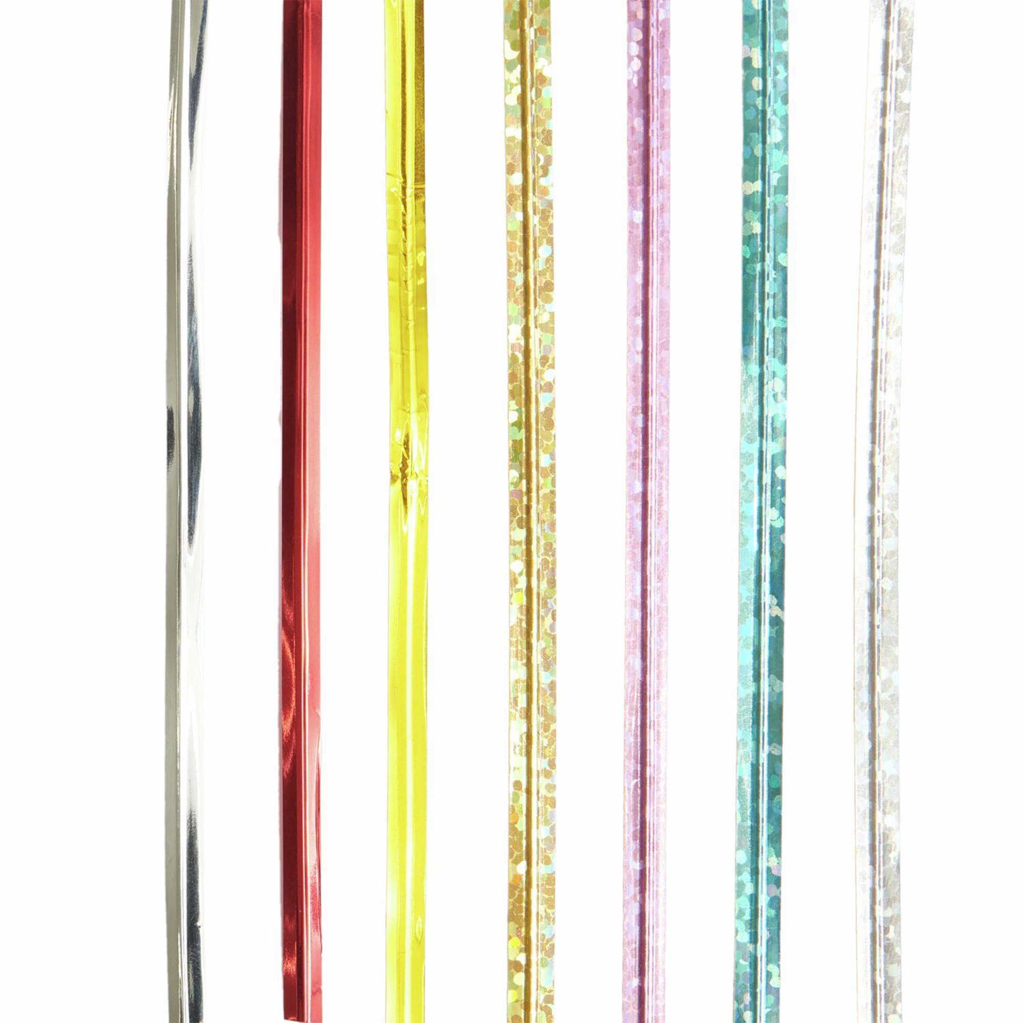 50 Verschlussbänder "Bunt" Zubehor, Schmuck