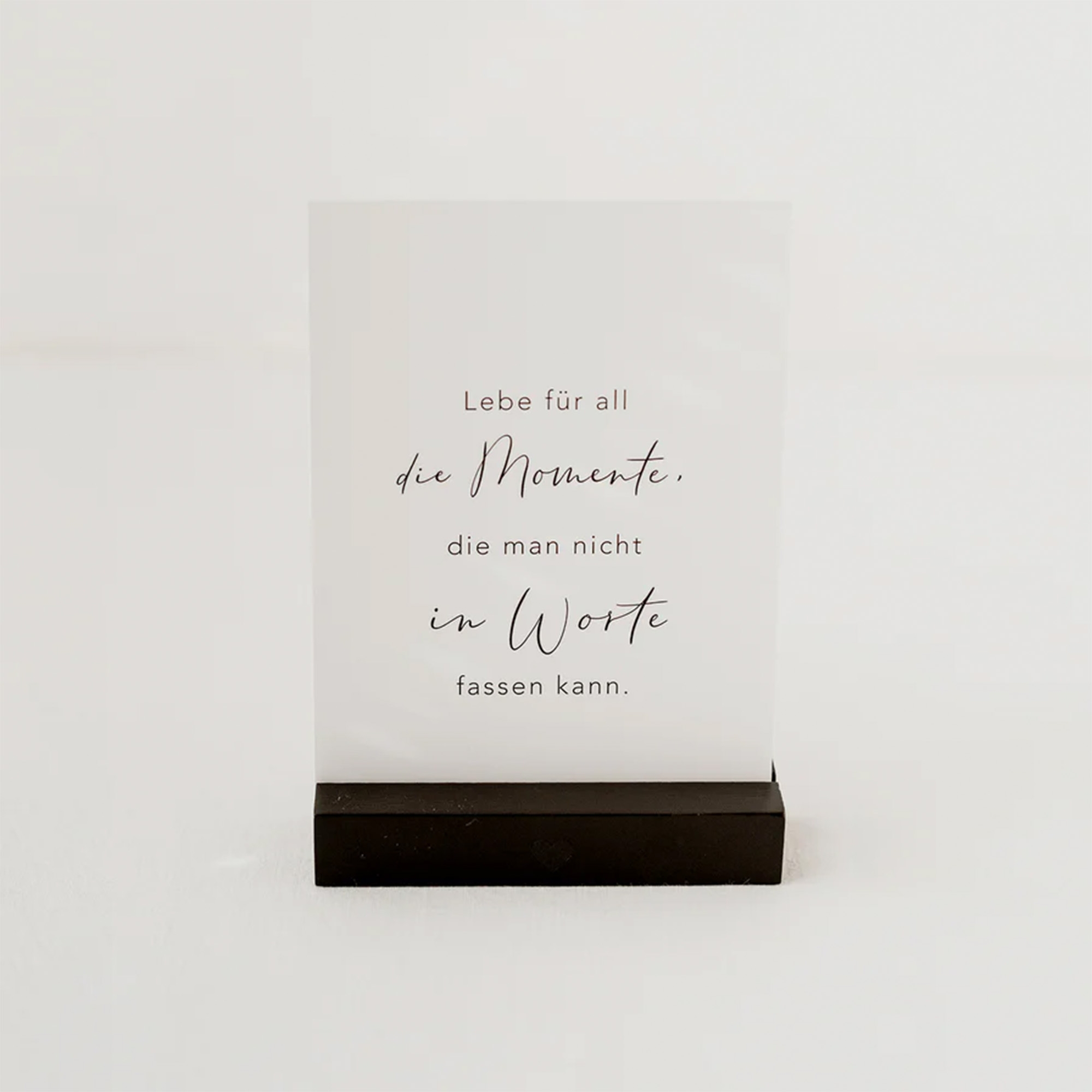 Eulenschnitt - KartenstÀnder "Herz" Schwarz im 2er Set Eulenschnitt - KartenstÀnder "Herz" Schwarz im 2er Set