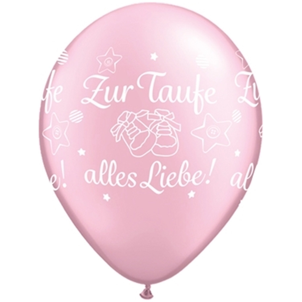 Ballon, Baby Shower, Pink, Hände, Liebe