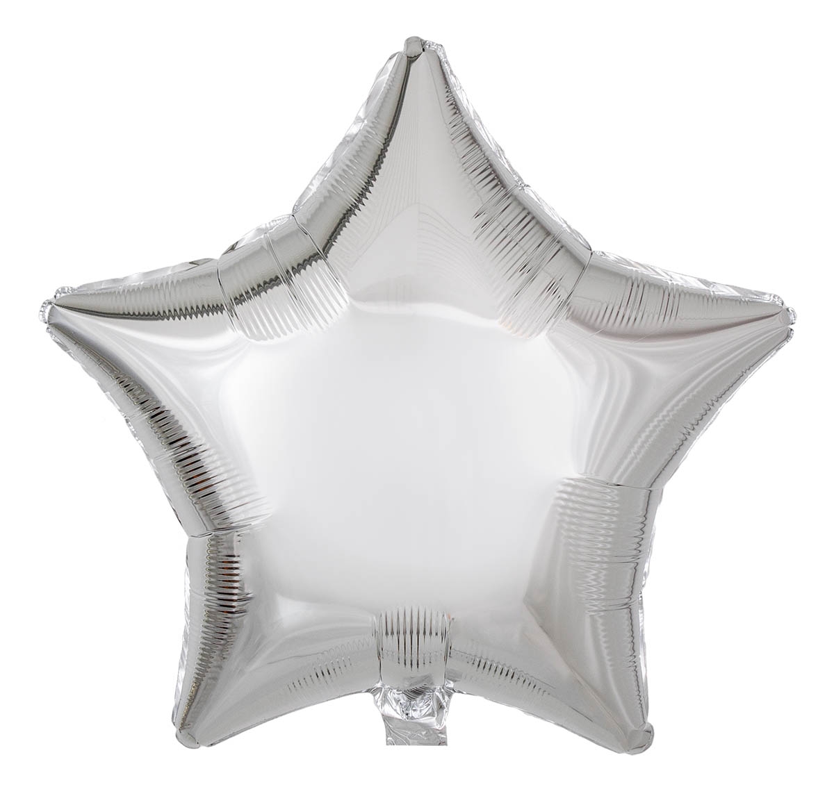 Folienballon Stern Silber 45cm