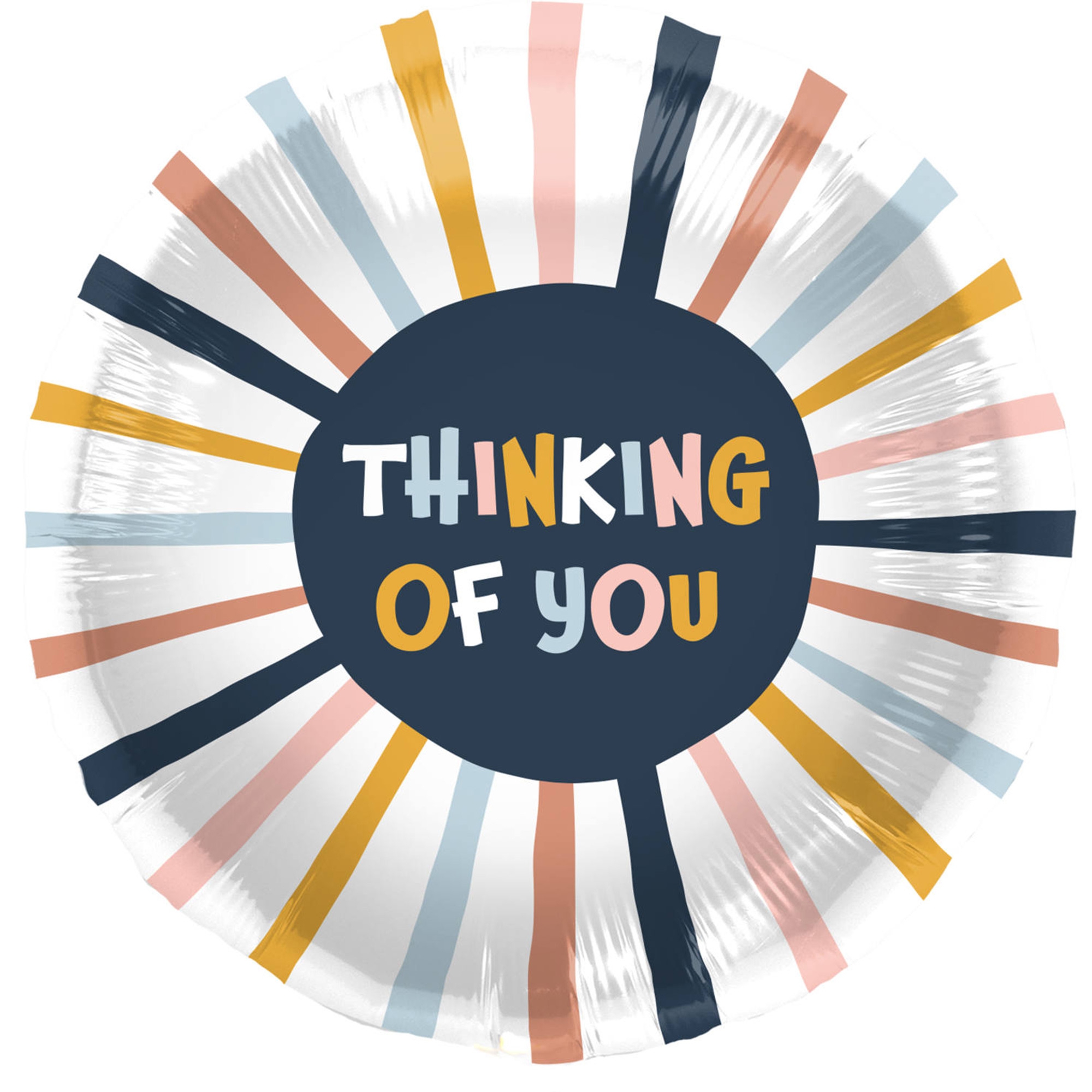 Folienballon "Thinking of You" 45 cm Folienballon "Thinking of You" 45 cm