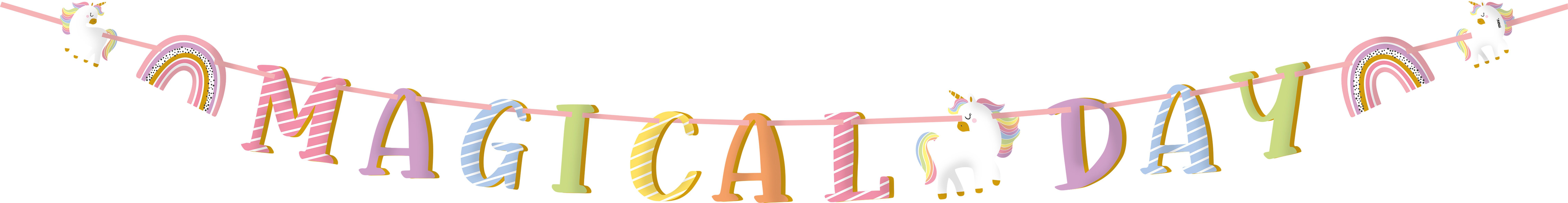 Girlande "Magical Day", 2m Girlande "Magical Day", 2m