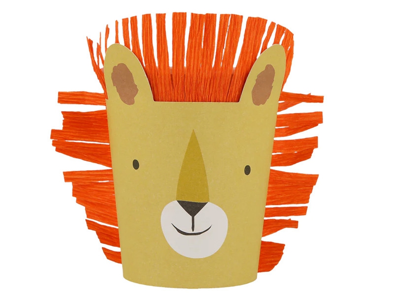 Meri Meri - Pappbecher "Parade der Tiere" Meri Meri - Pappbecher "Parade der Tiere"