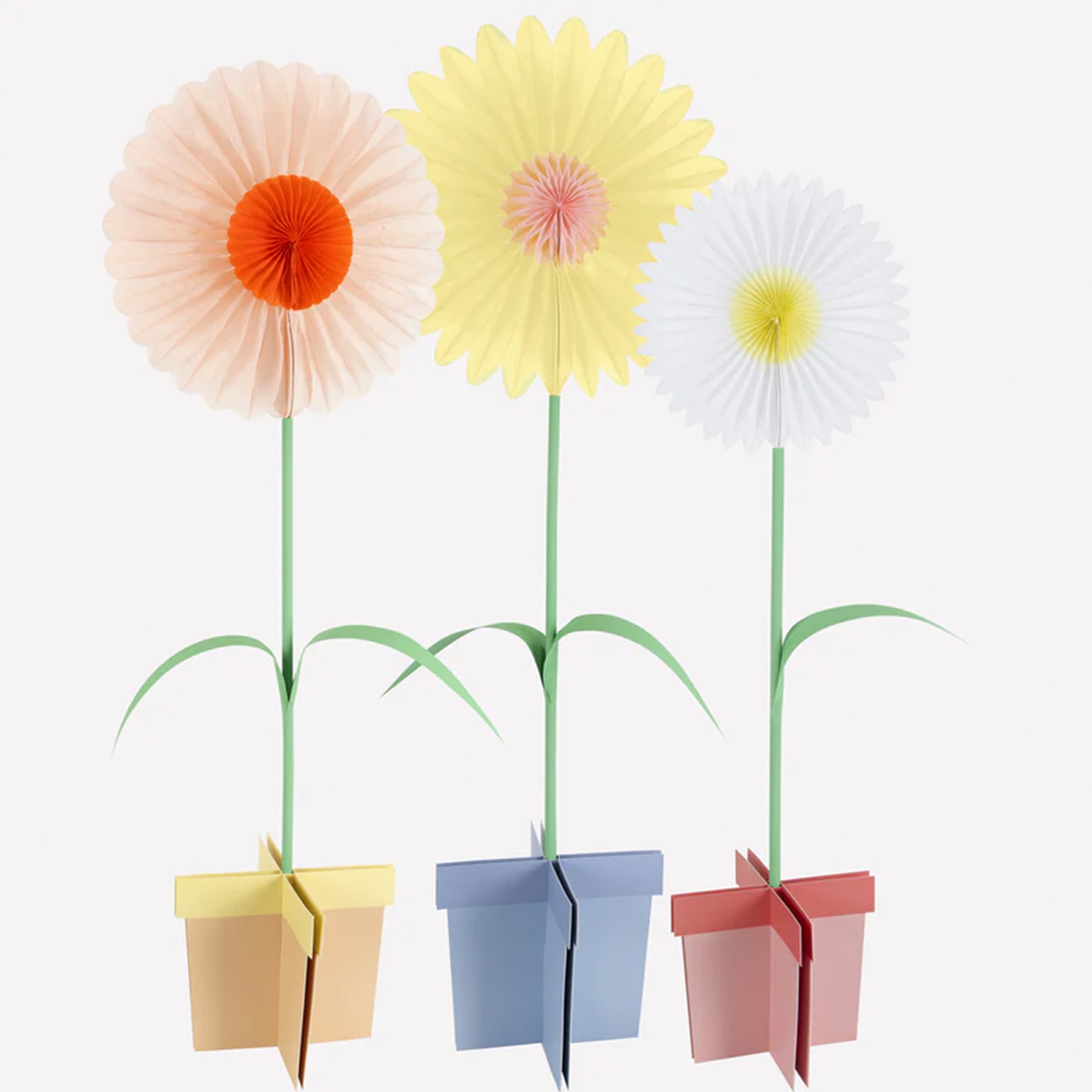 Papierblumen, Dekorblumen, Blumenstrauß, Papierkunst, Hängefüße