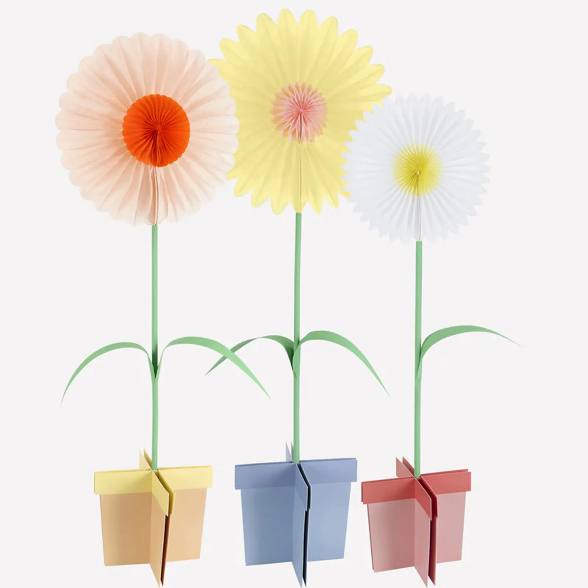 Papierblumen, Dekorblumen, Blumenstrauß, Papierkunst, Hängefüße
