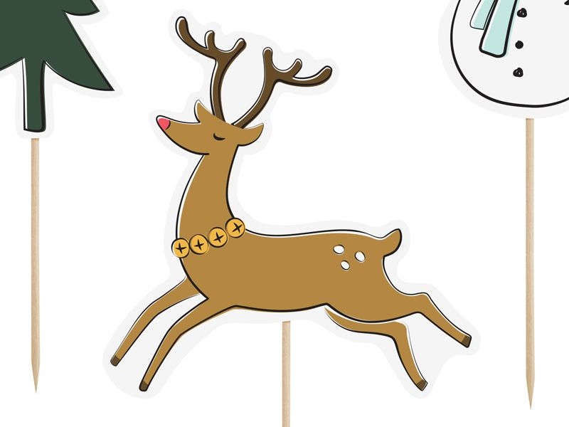 Cake Topper "Merry Xmas" Cake Topper "Merry Xmas"