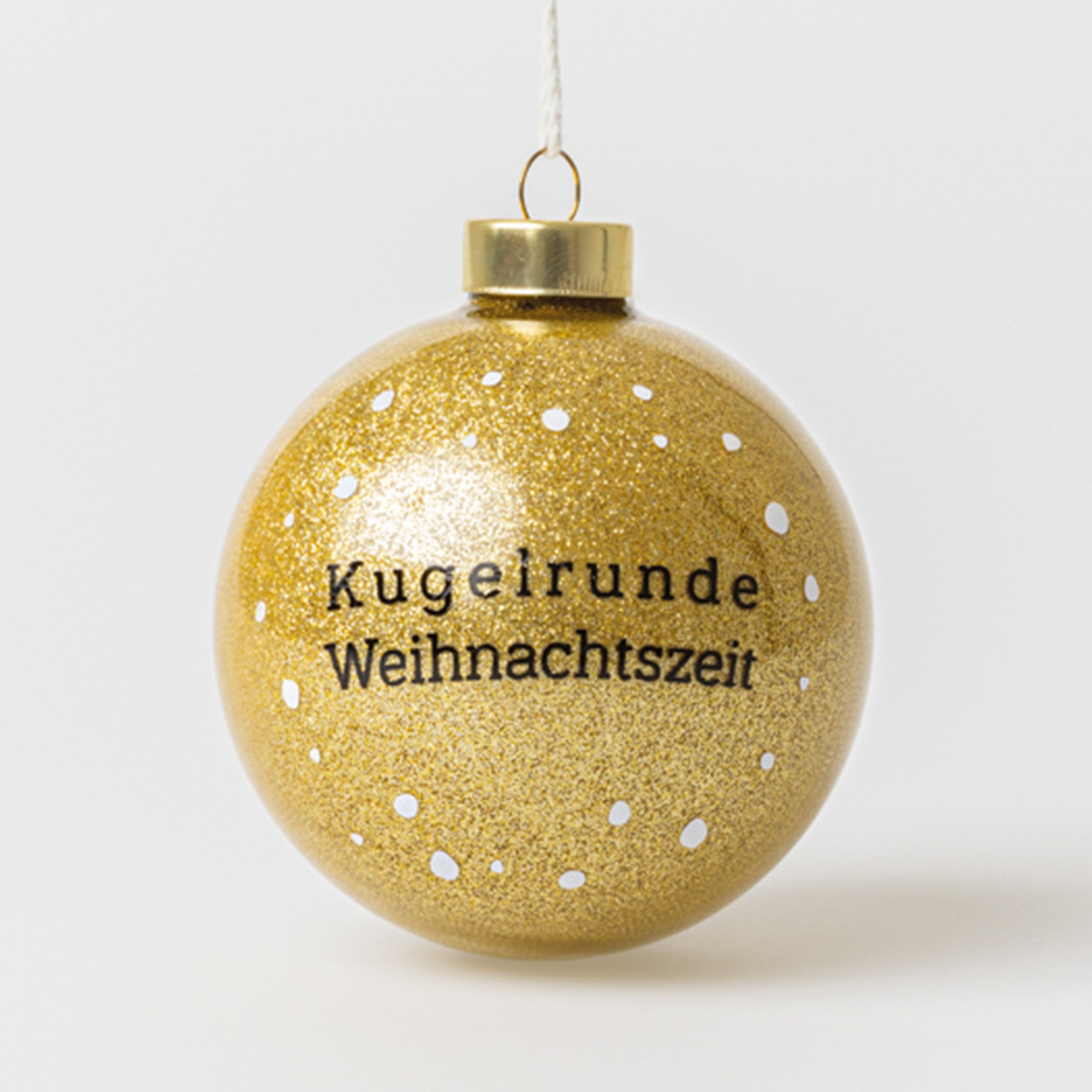 700dc6746a6daf78c8cd43c9f81648144eb93d6a Räder Design - Lustige Kugel "Kugelrunde Weihnachtszeit"