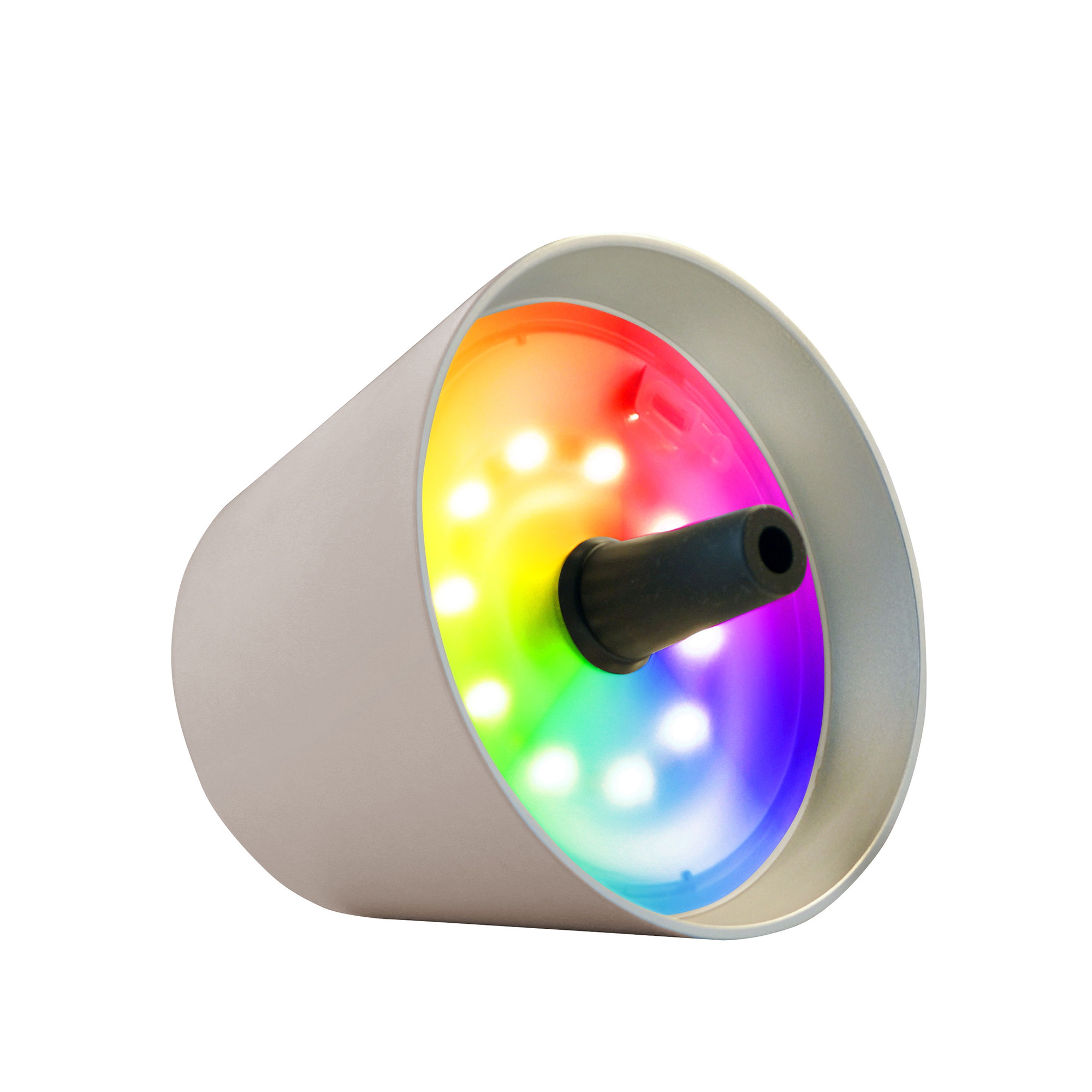 Sompex - TOP 2.0 LED Akku-Flaschenleuchte RGBW, Sand