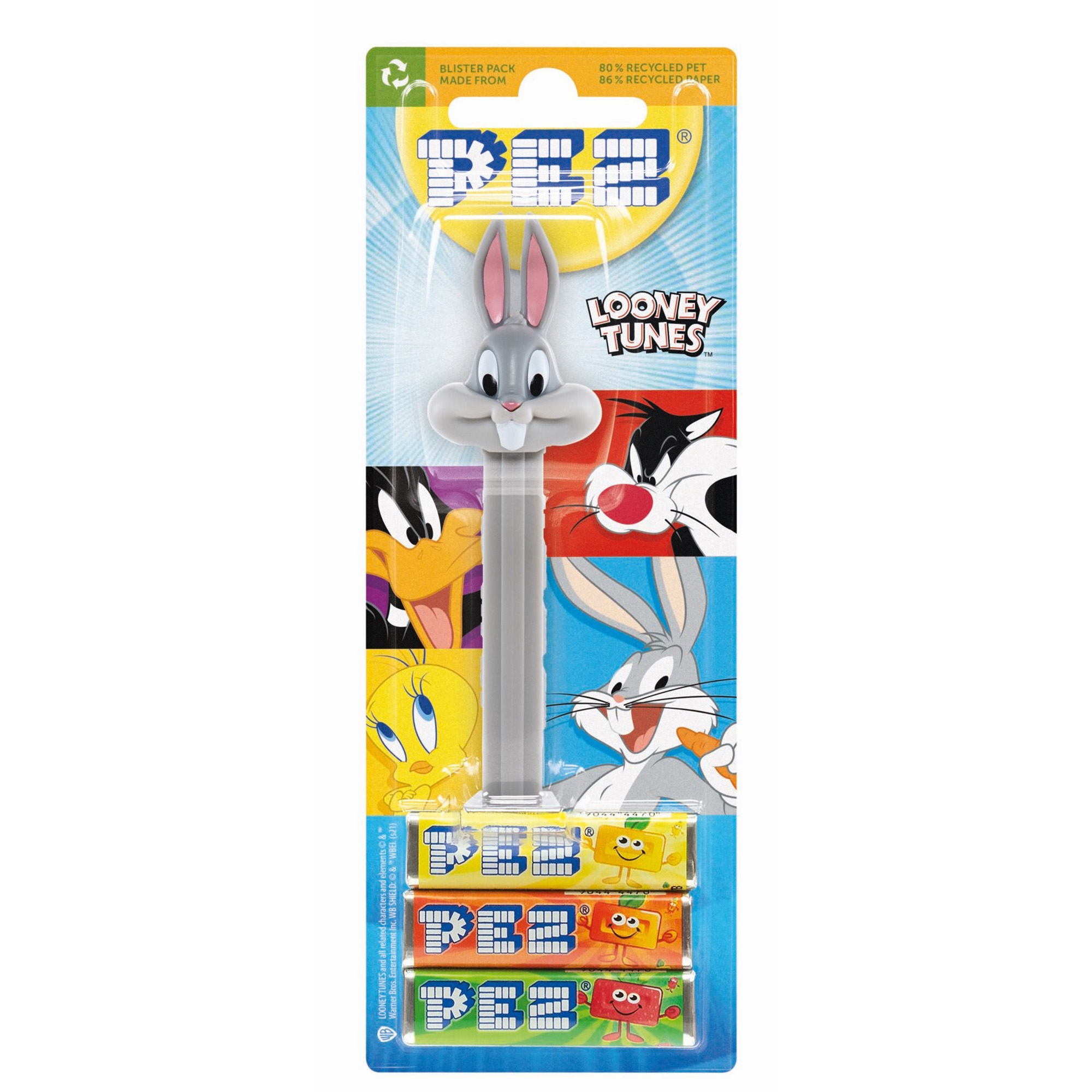 PEZ - Bugs Bunny "Looney Tunes" Spender & Bonbons