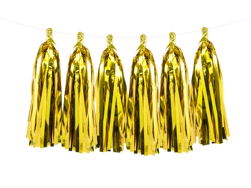 Tasselgirlande Gold Tasselgirlande Gold