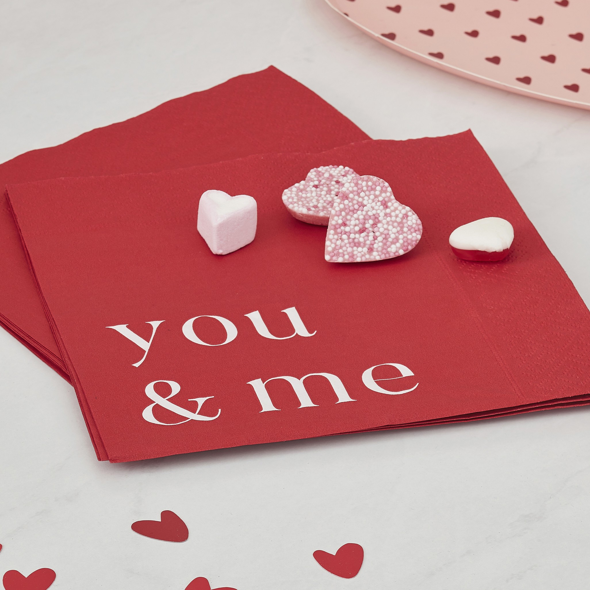 16 Servietten "You & Me"