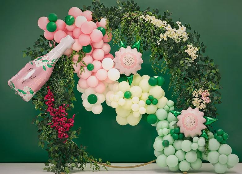 Folienballon "Bride to be" Sektflasche, ca. 100 cm Folienballon "Bride to be" Sektflasche, ca. 100 cm