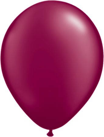 Qualatex Latexballon Pearl Burgundy Ø 13cm Qualatex Latexballon Pearl Burgundy Ø 13cm
