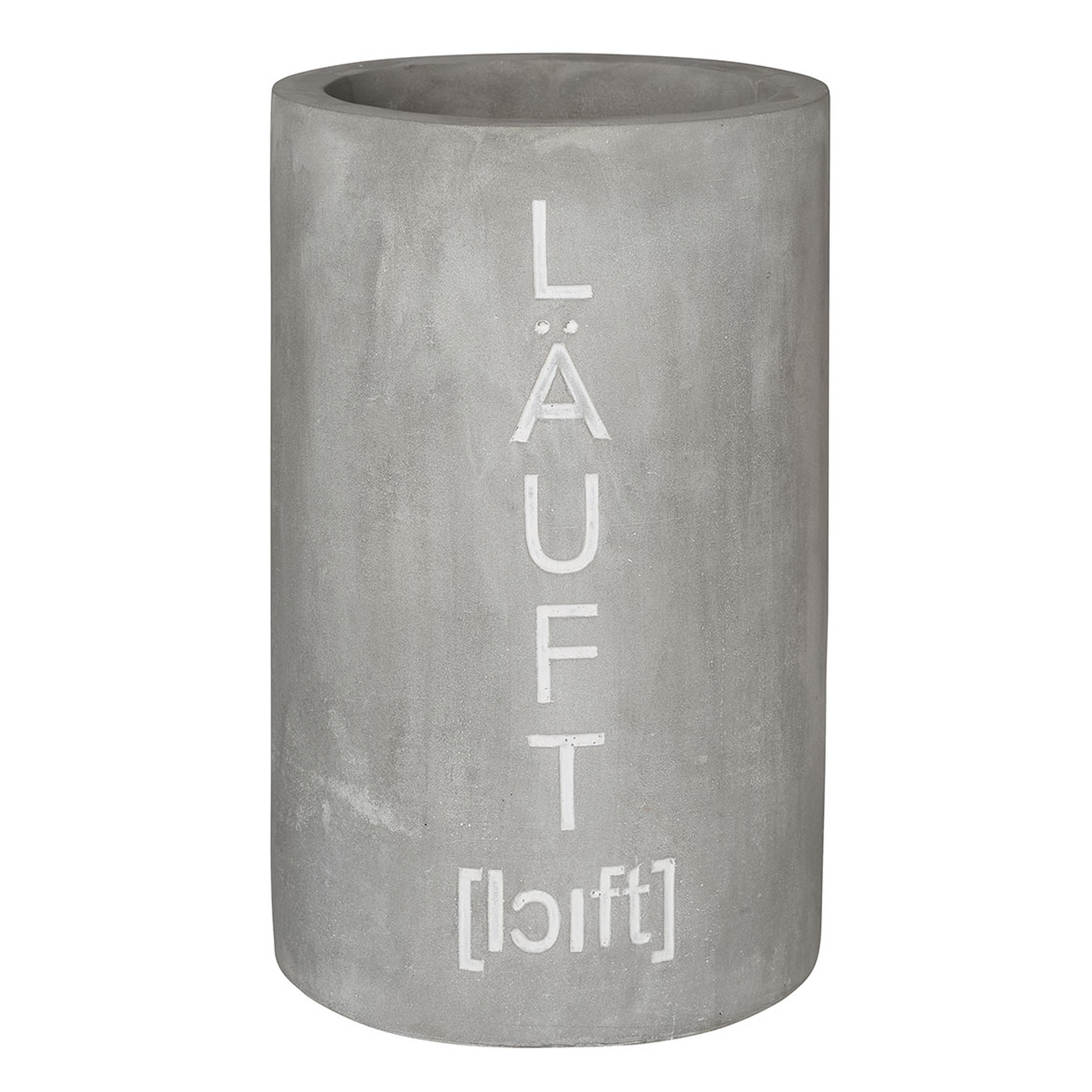 Räder Design - Weinkühler "LÄUFT"