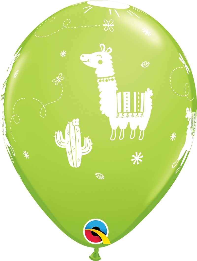 Qualatex Latexballon Lamas verschiedene Farben Ø 30cm Qualatex Latexballon Lamas verschiedene Farben Ø 30cm