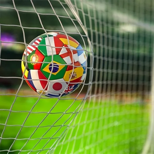 Fußball, Ball, Tor, Netz, Sportball