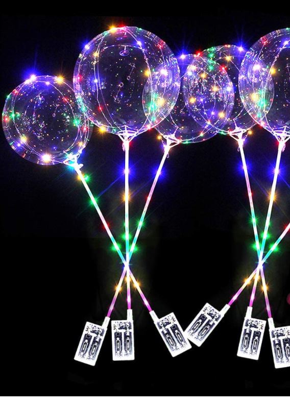 Deko Ballon mit Lichterkette Deko Ballon mit Lichterkette