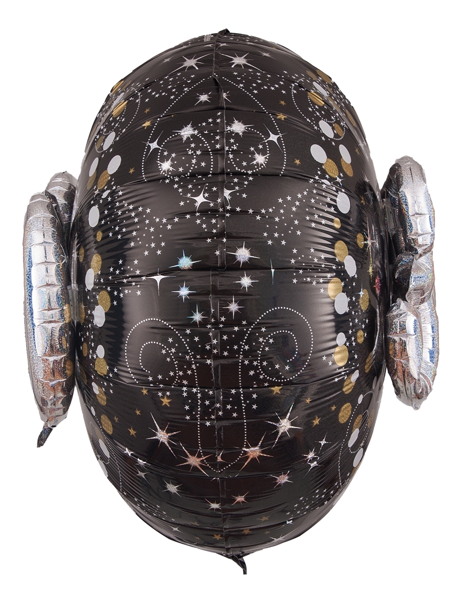 Folienballon Sparkling Birthday mit 3D "30" 91cm Folienballon Sparkling Birthday mit 3D "30" 91cm