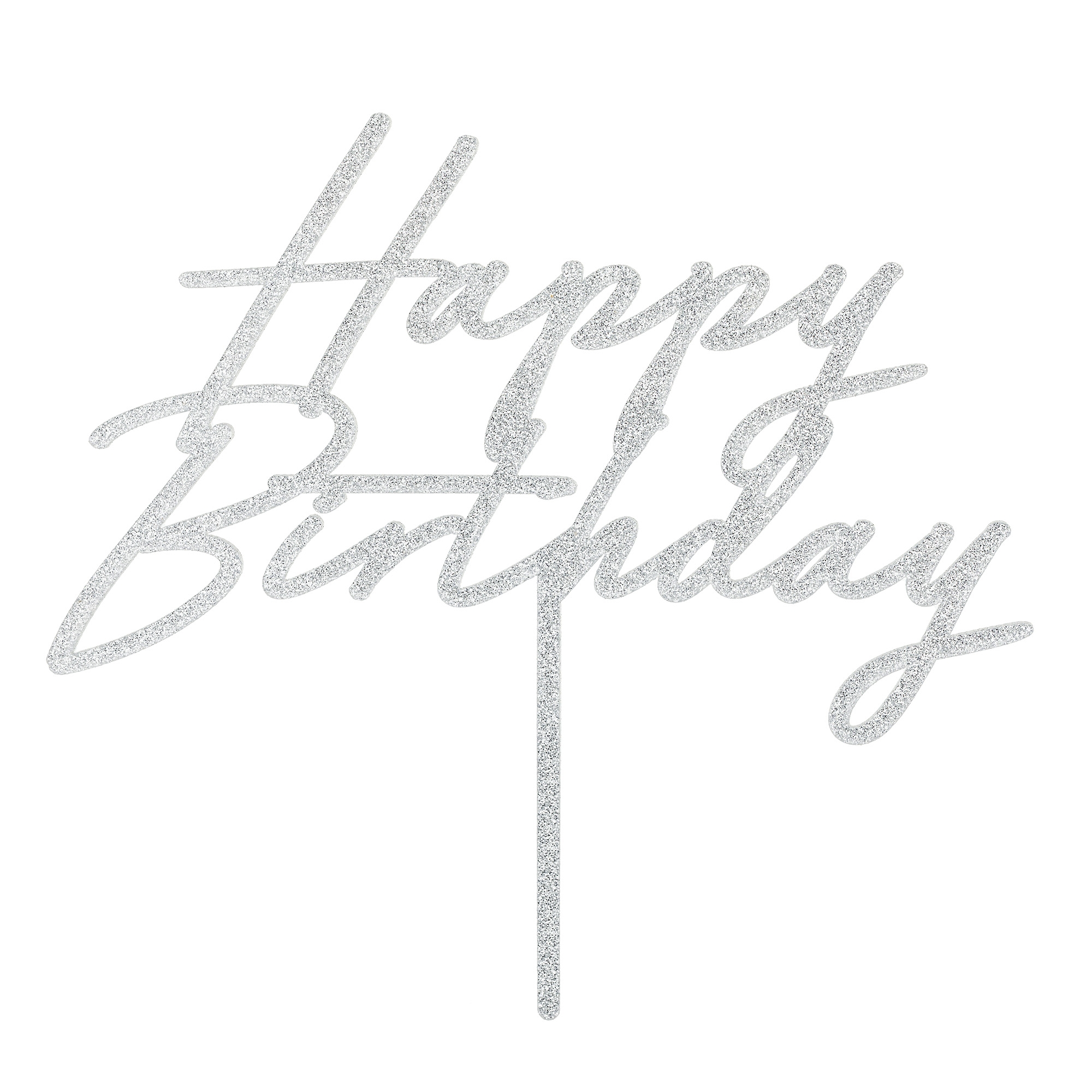 birthday, glitter, schriftzug, deko, silber