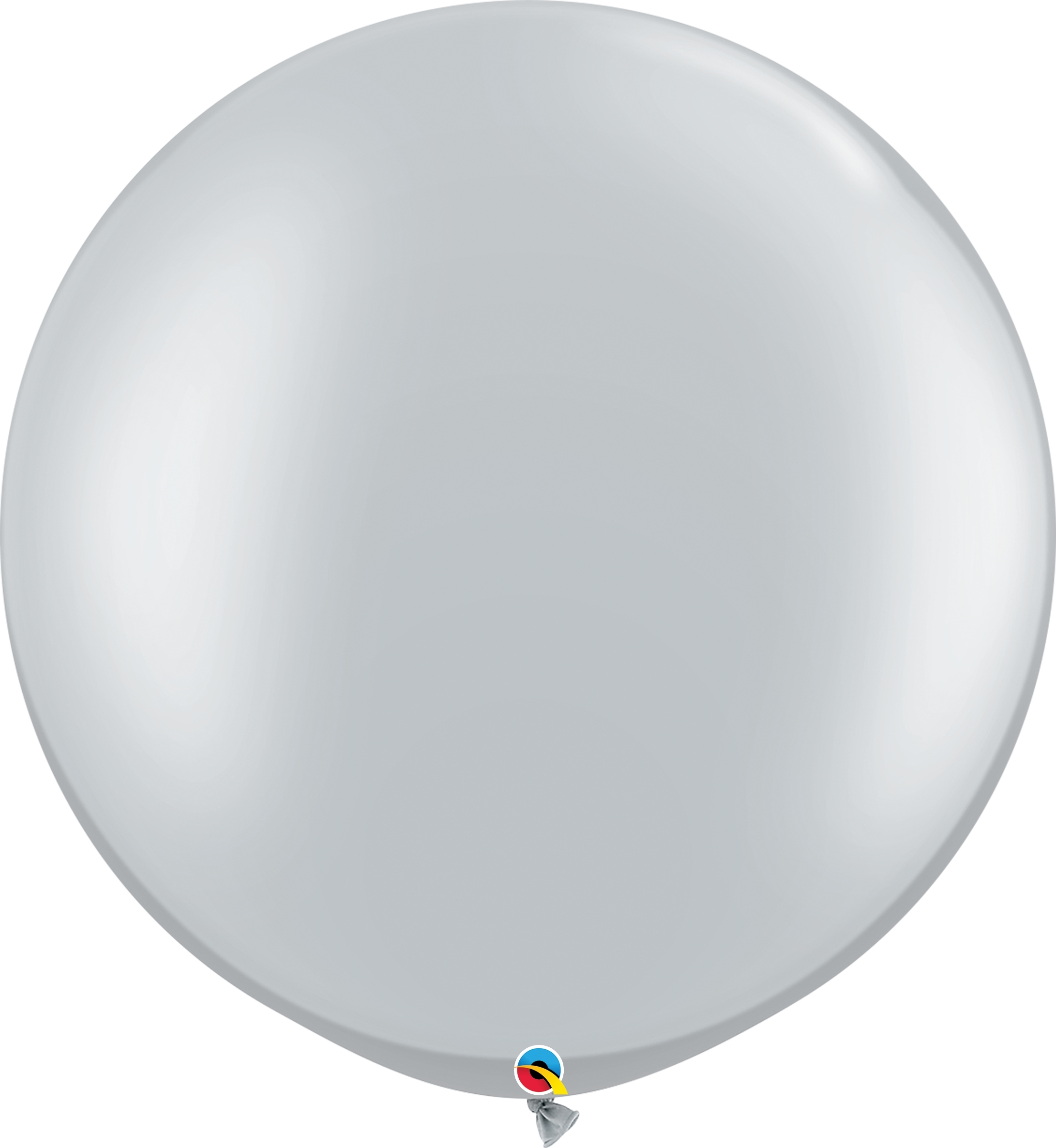 Qualatex Latexballon Gigant Silver Ø 75cm