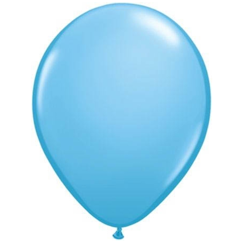 Ballon, Balloon, Luftballon, Gedehntes Plastik, Blau