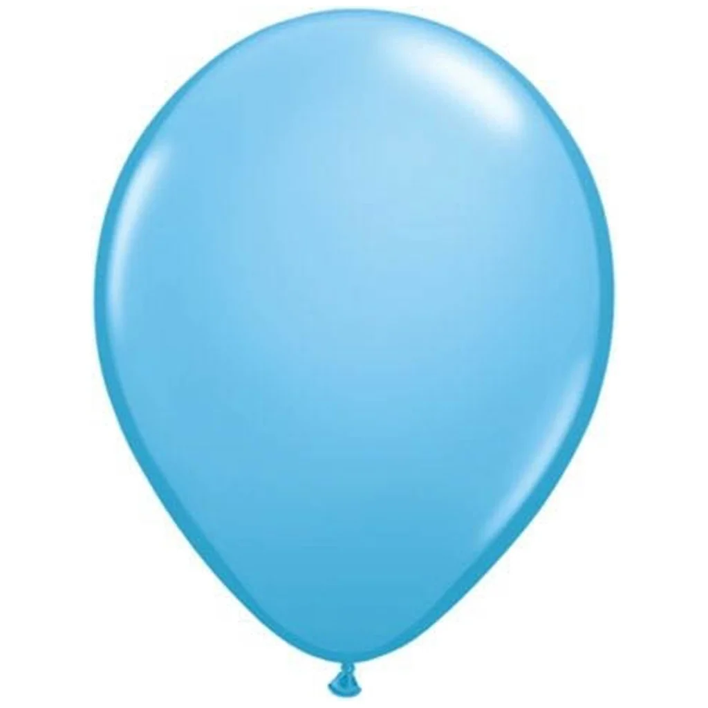 Ballon, Balloon, Luftballon, Gedehntes Plastik, Blau