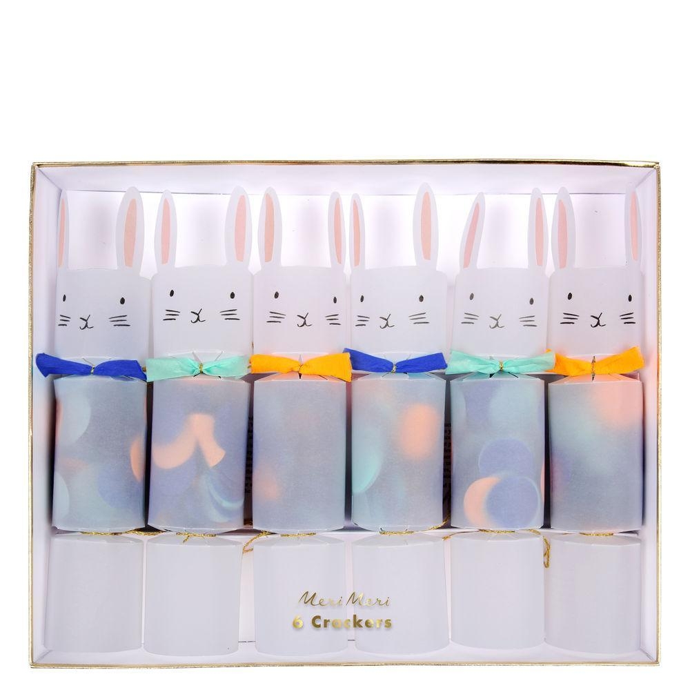 Meri Meri - 6 Knallbonbons "Osterhasen" Meri Meri - 6 Knallbonbons "Osterhasen"