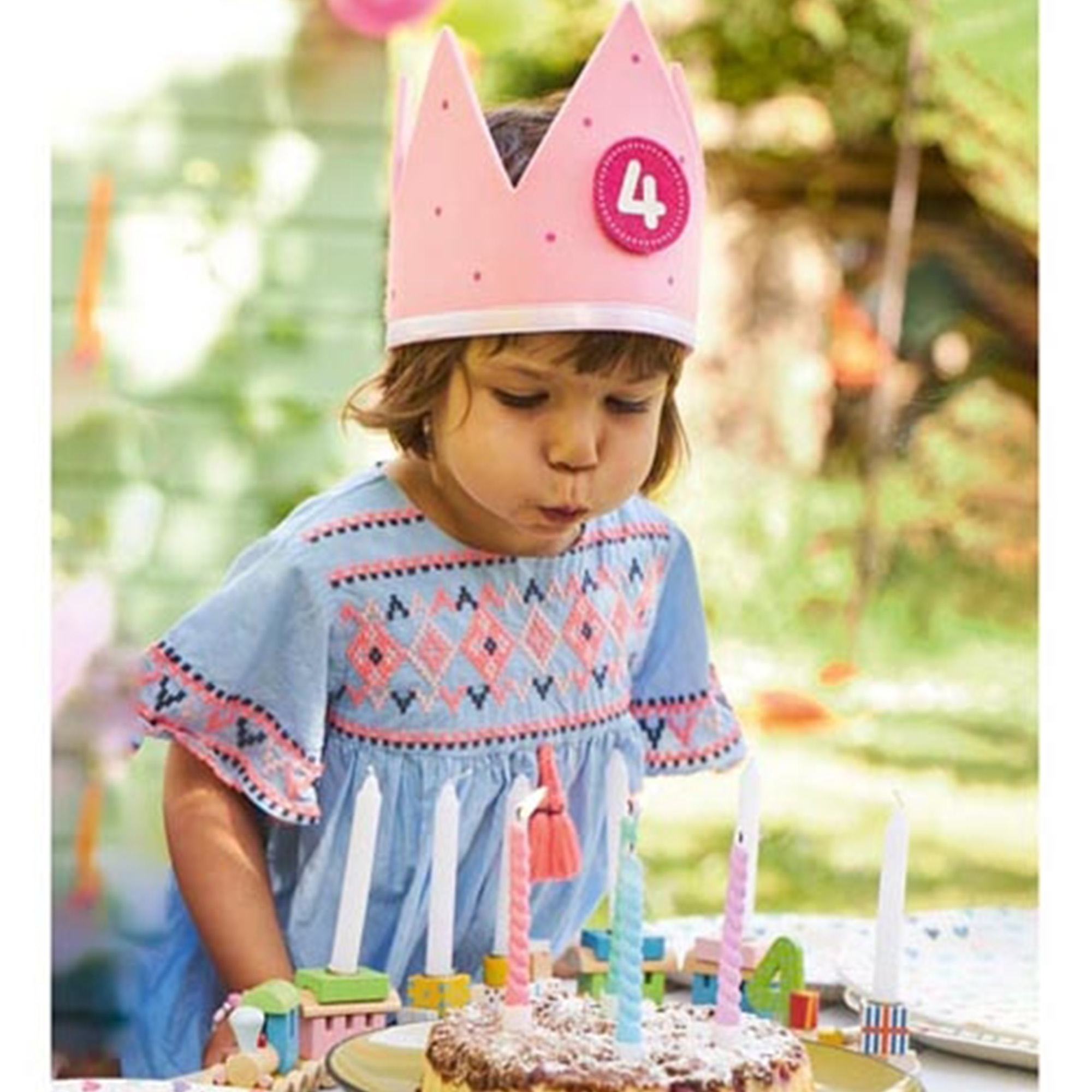 Goki - Geburtstagskrone Rosa Goki - Geburtstagskrone Rosa