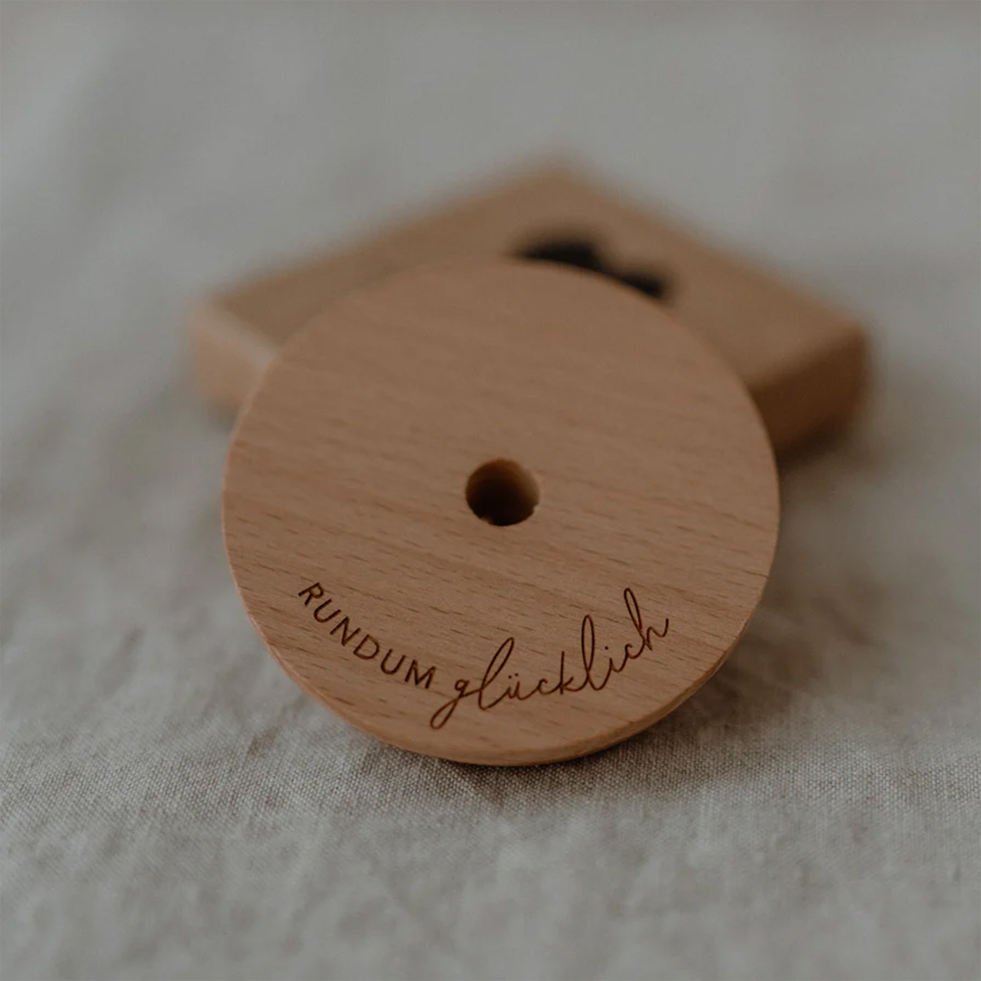 Eulenschnitt - Deckel "Rundum glücklich" für Hohes Trinkglas Eulenschnitt - Deckel "Rundum glücklich" für Hohes Trinkglas