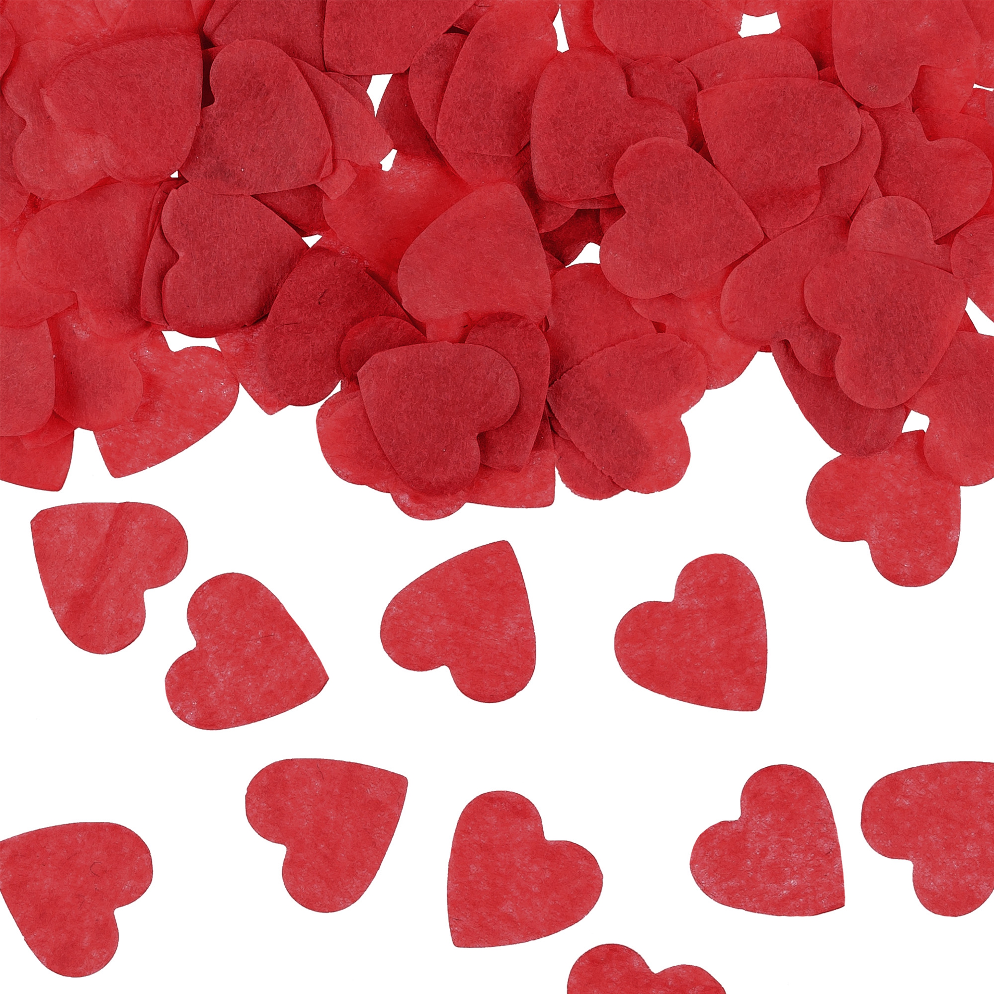 Papierkonfetti "Herzen" Rot 15g Papierkonfetti "Herzen" Rot 15g