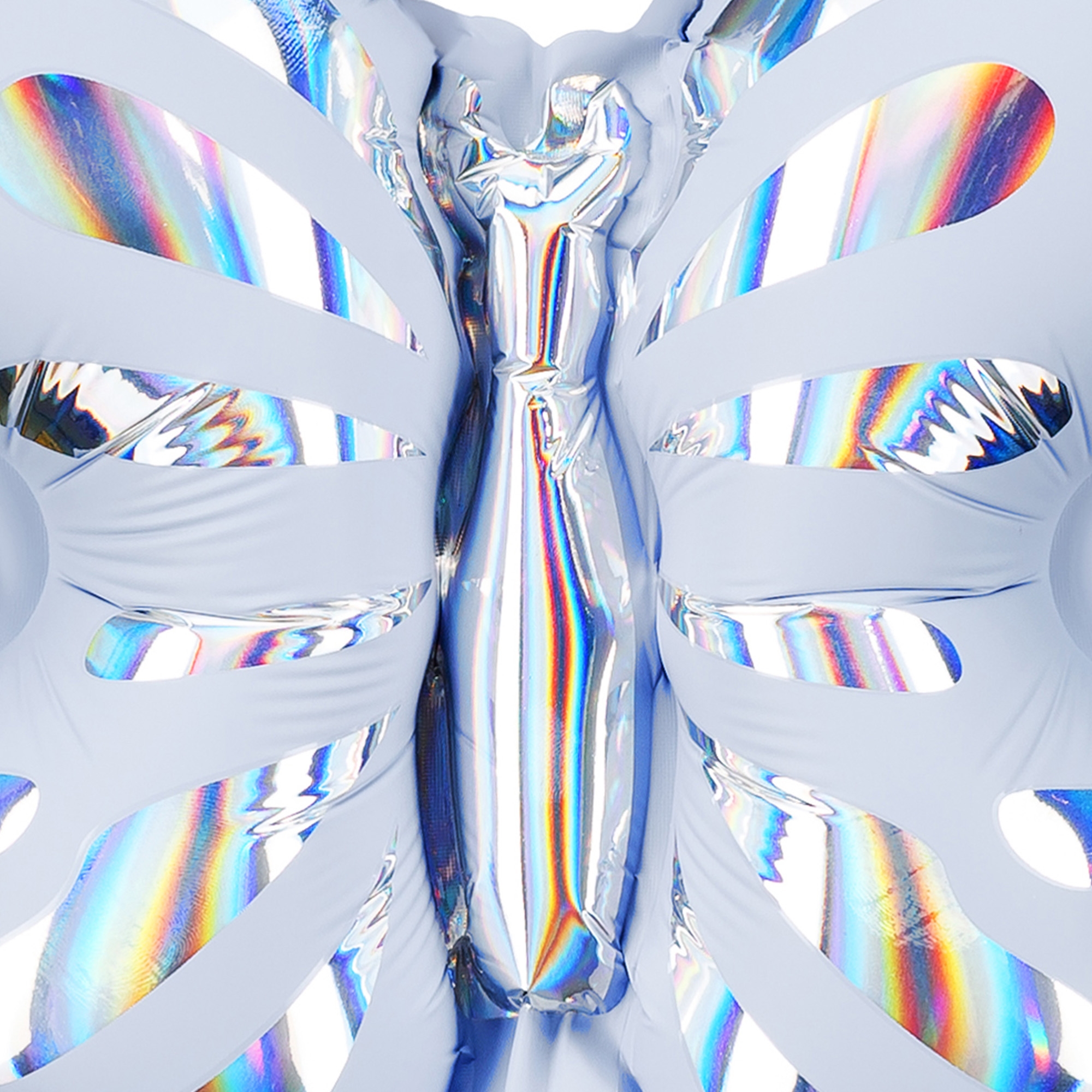 3 Folienballons "Schmetterlinge" zur Luftbefüllung 26,5 cm Formelle Kleidung, Zubehör, Krawatte, Kunst, Grafiken