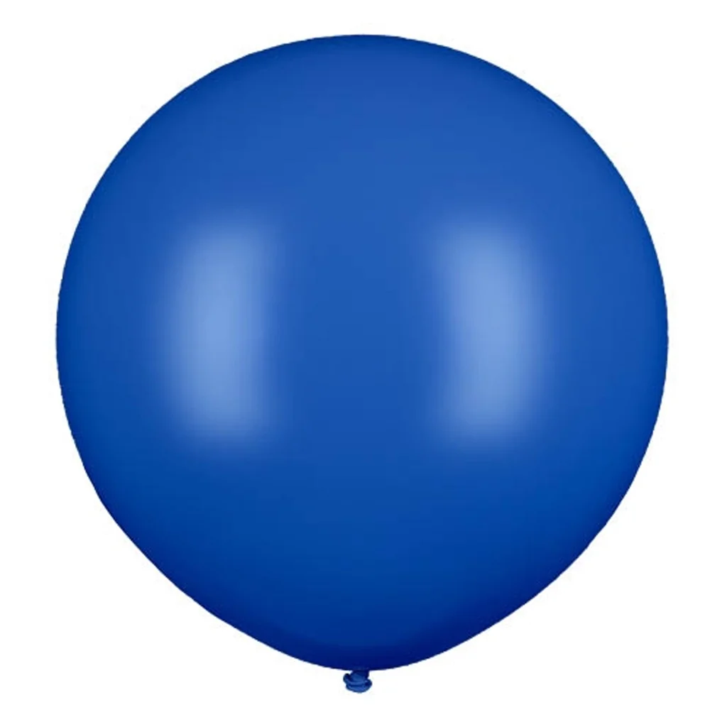 Ballon, Blau, Latexballon, Einwegballon, Sphäre