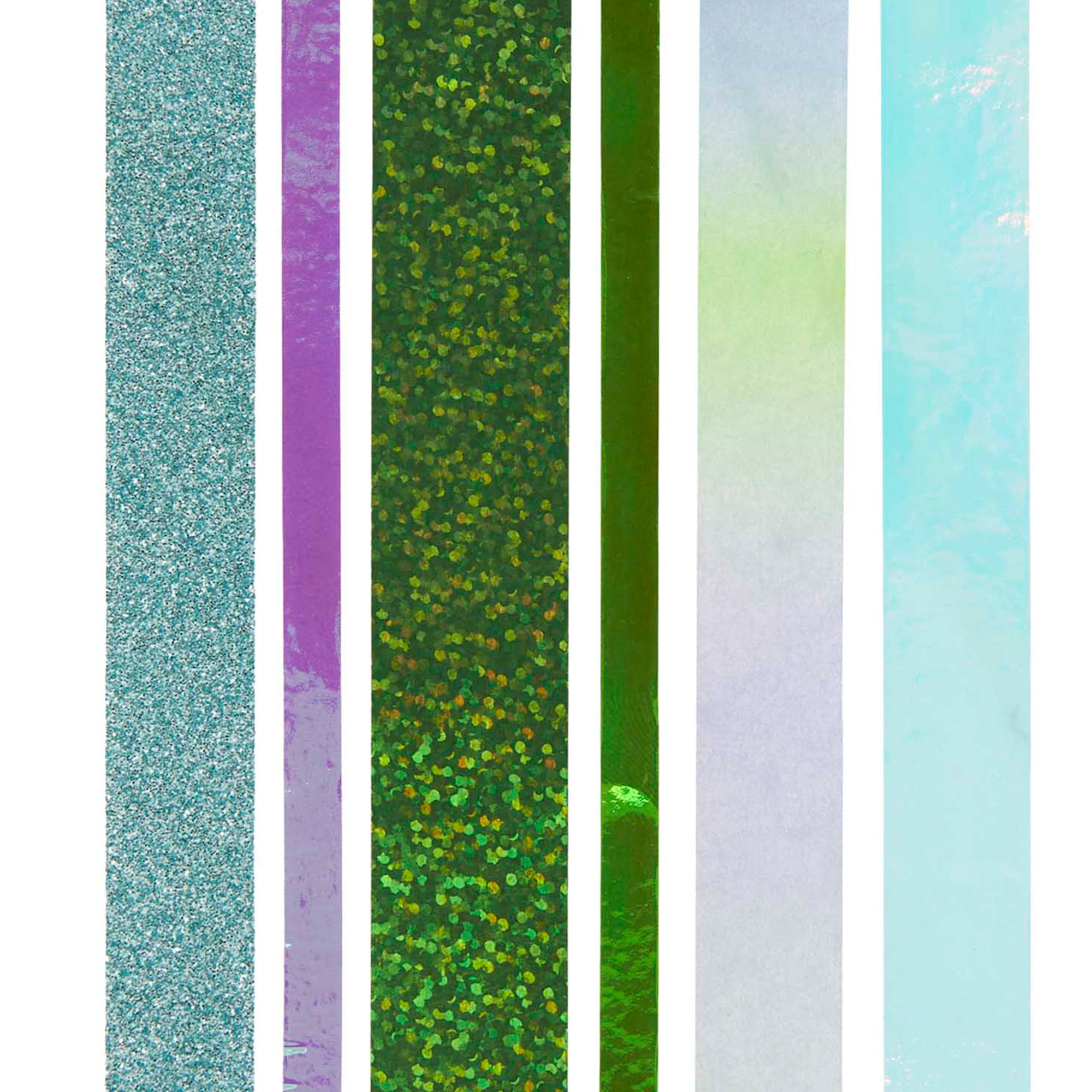 6 Tapes im Set "Grün/Blau" Mix 6 Stück