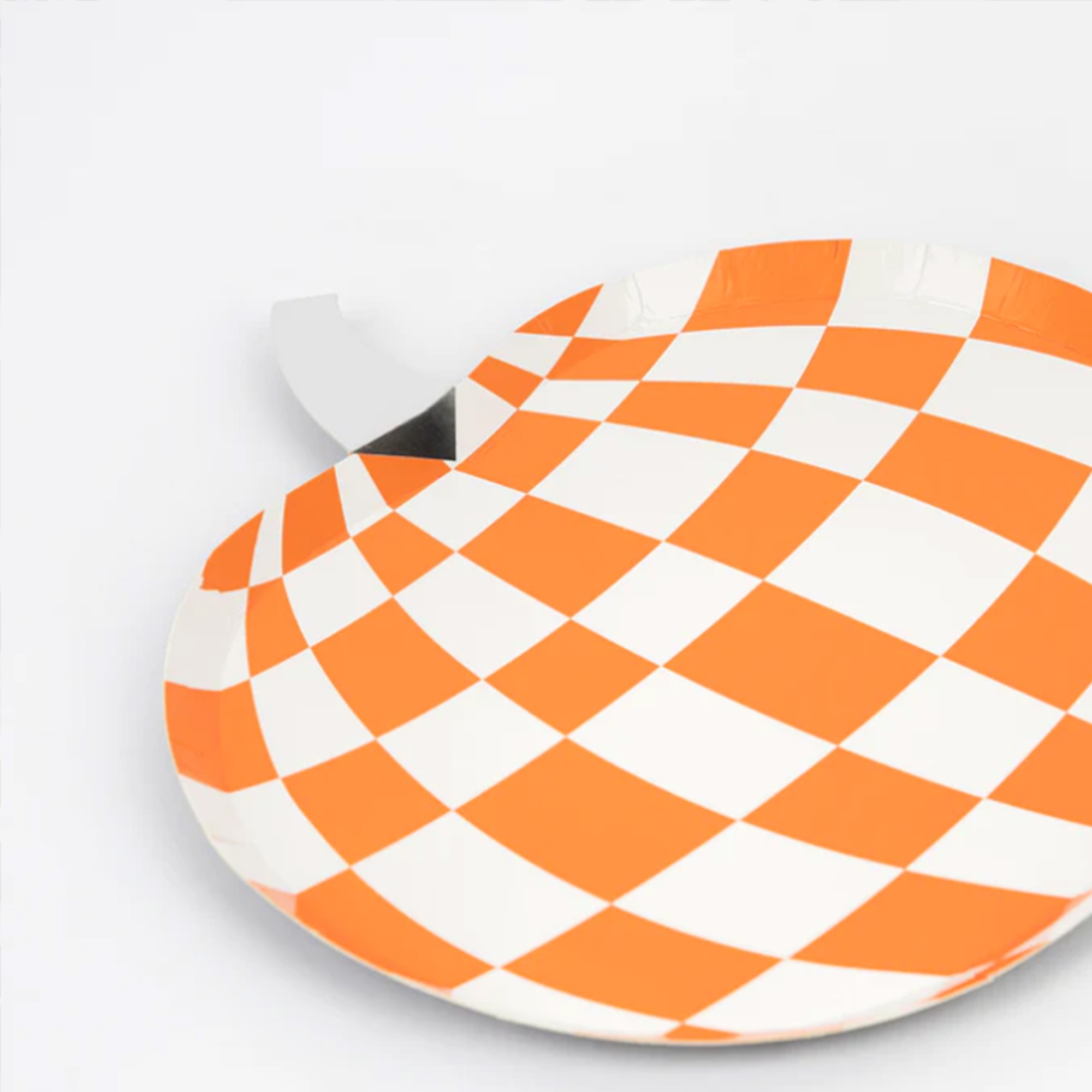 Meri Meri - 8 Pappteller gemusterte Kürbisse Meri Meri - 8 Pappteller gemusterte Kürbisse