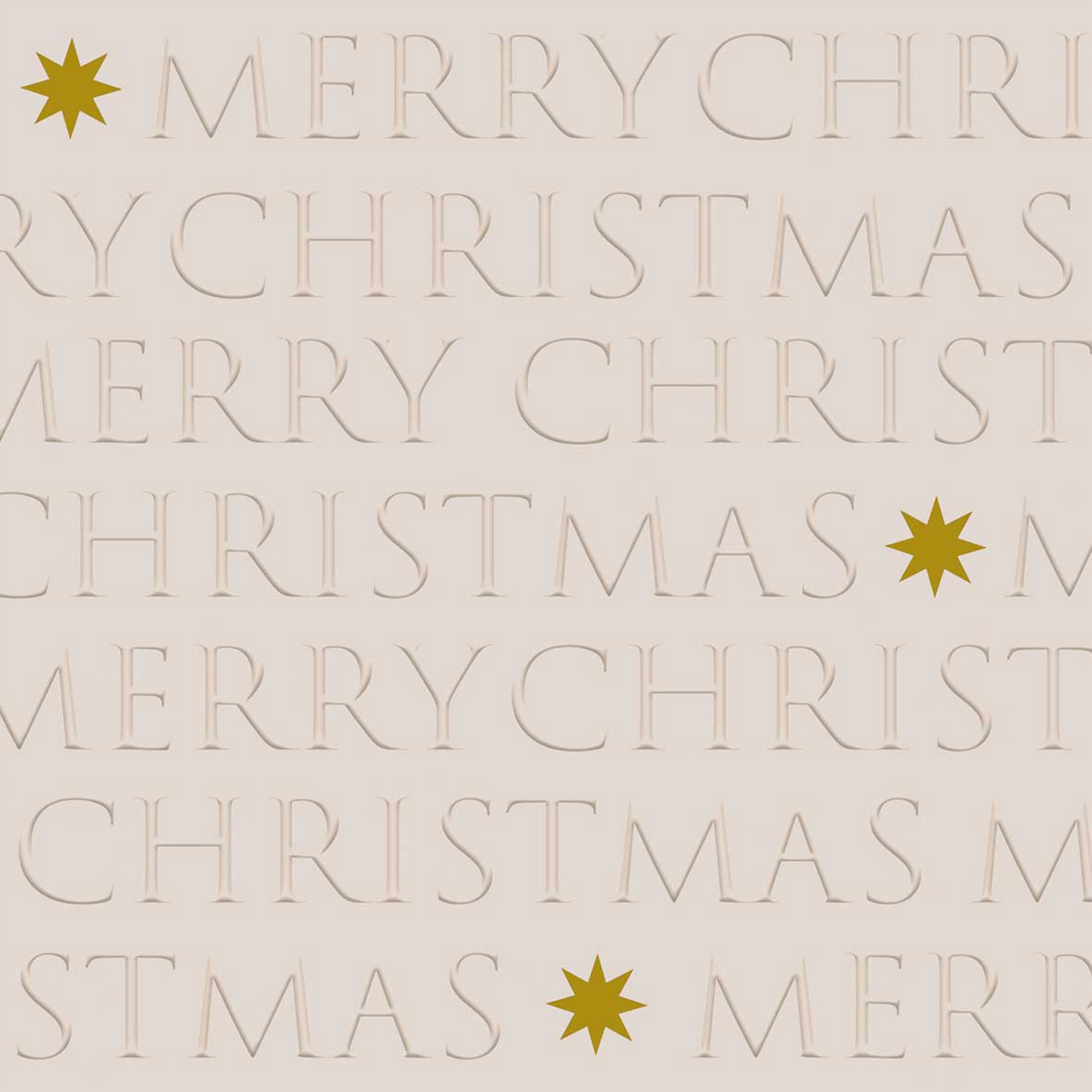 20 Servietten "Christmas Letters taupe" 33x33cm