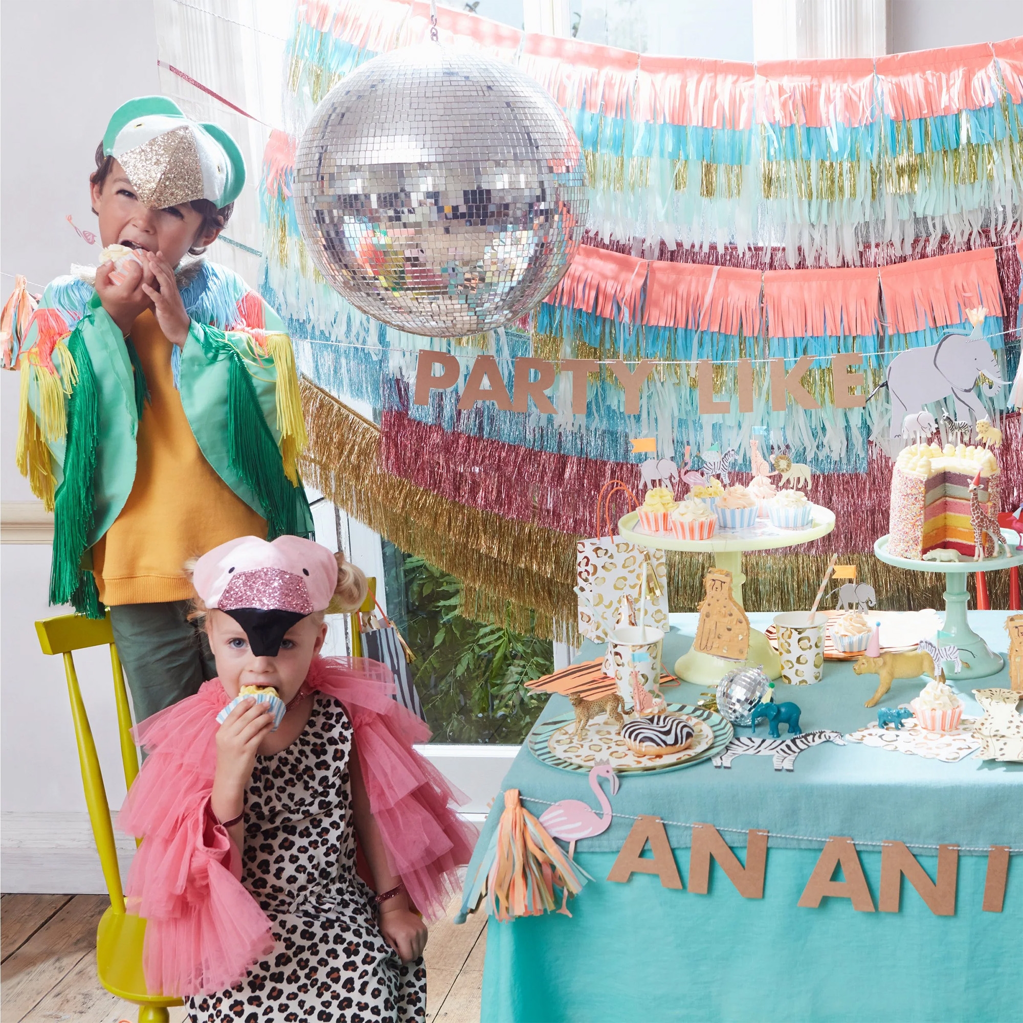 Meri Meri - Girlande "Party like an Animal"