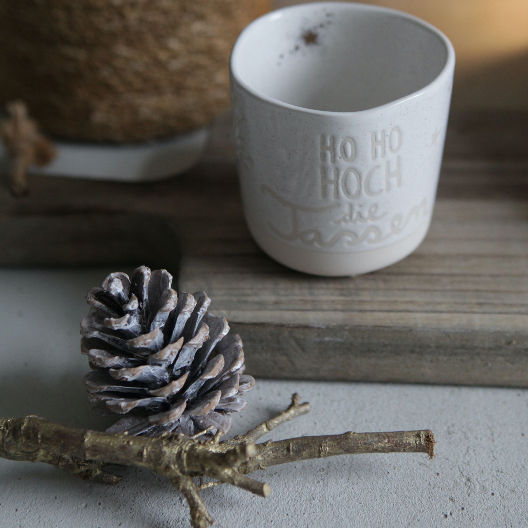 Sternenbecher " Ho Ho Hoch die Tassen"