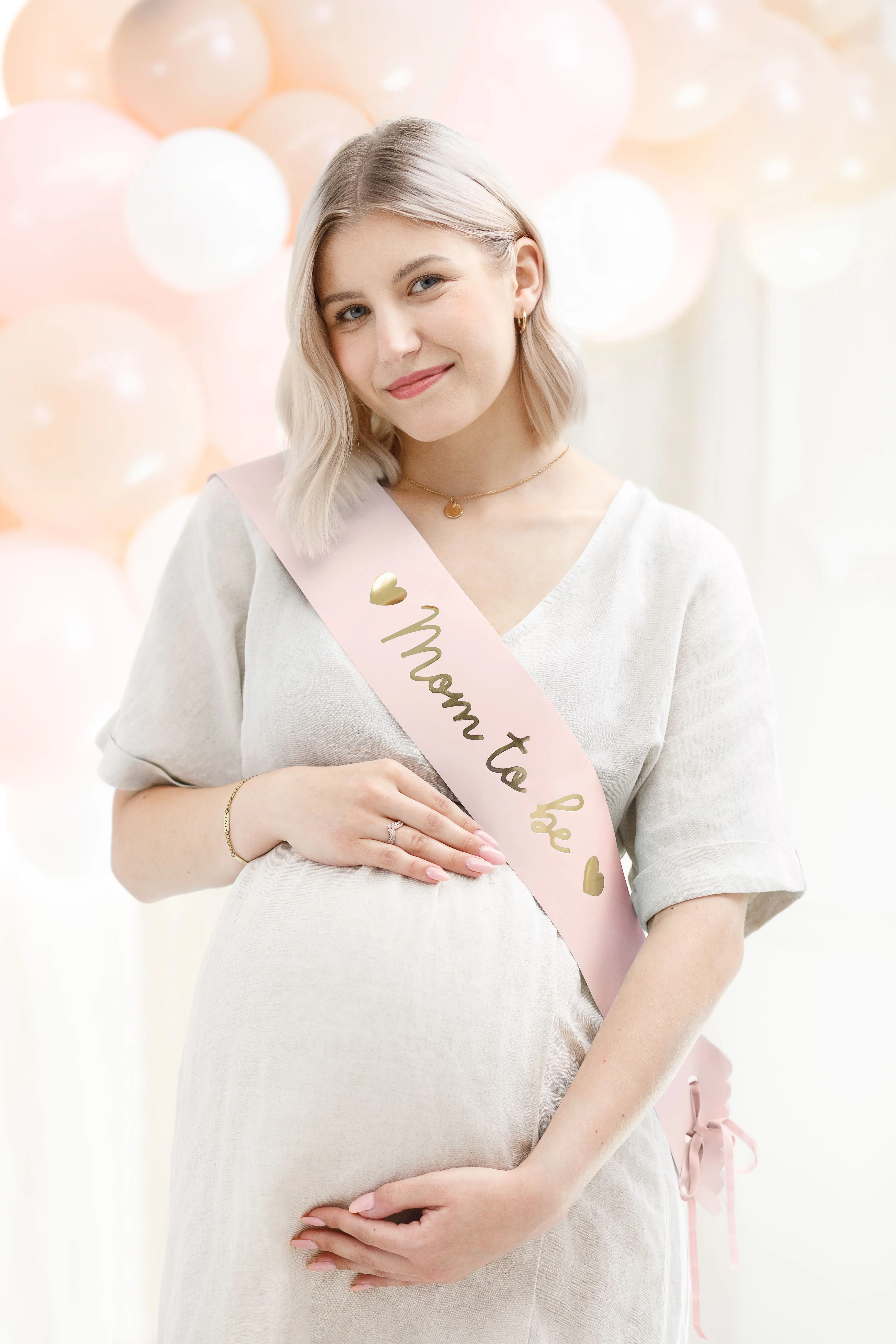 Schärpe "Mom to Be" Rosa