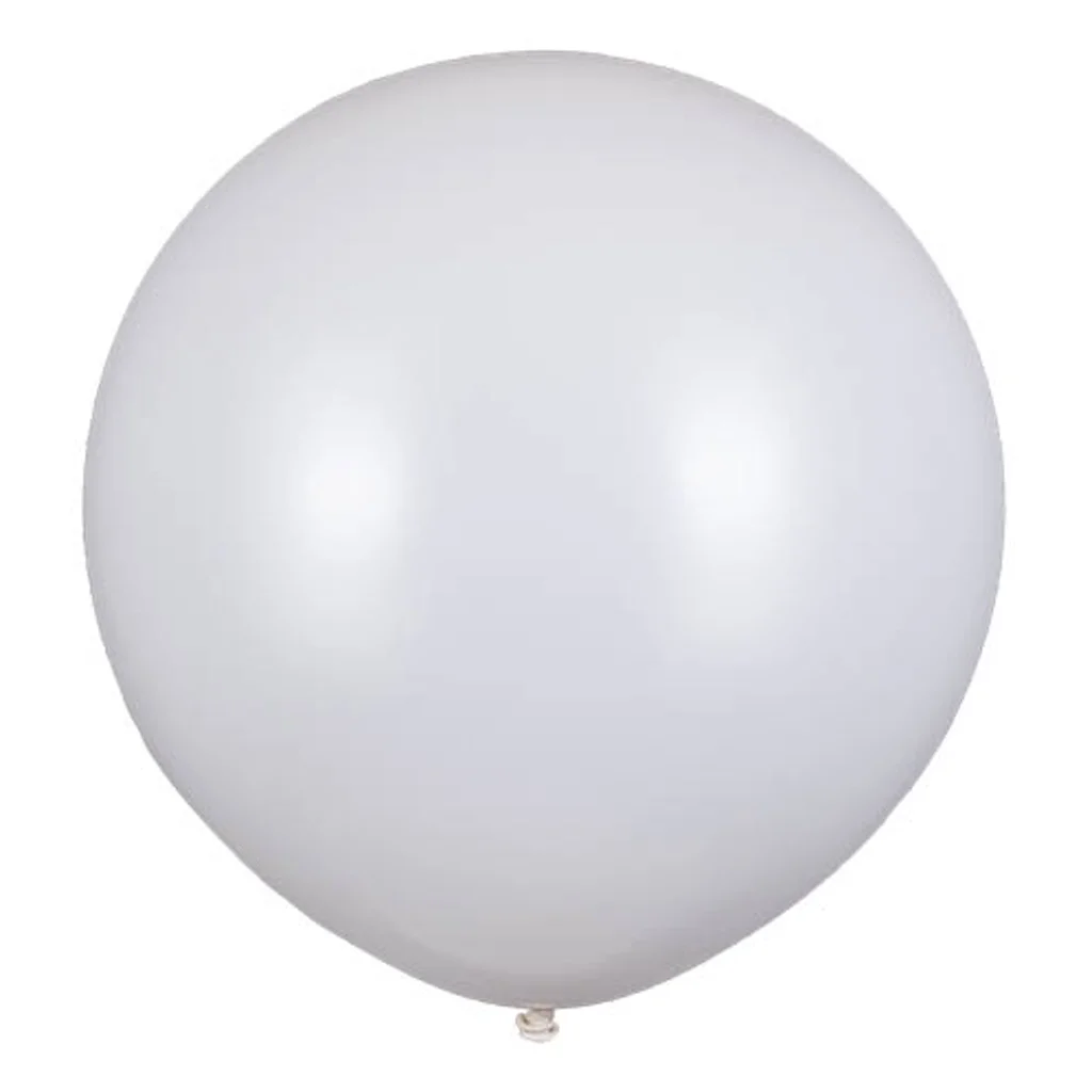 Ballon, weißer Ballon, Luftballon, Dekoration Ballon, Ballongröße mittel