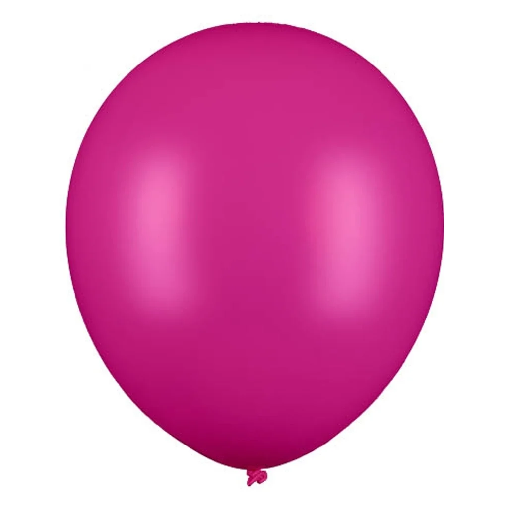 Ballon, Luftballon, Rosa, Partyballon, Runder Ballon
