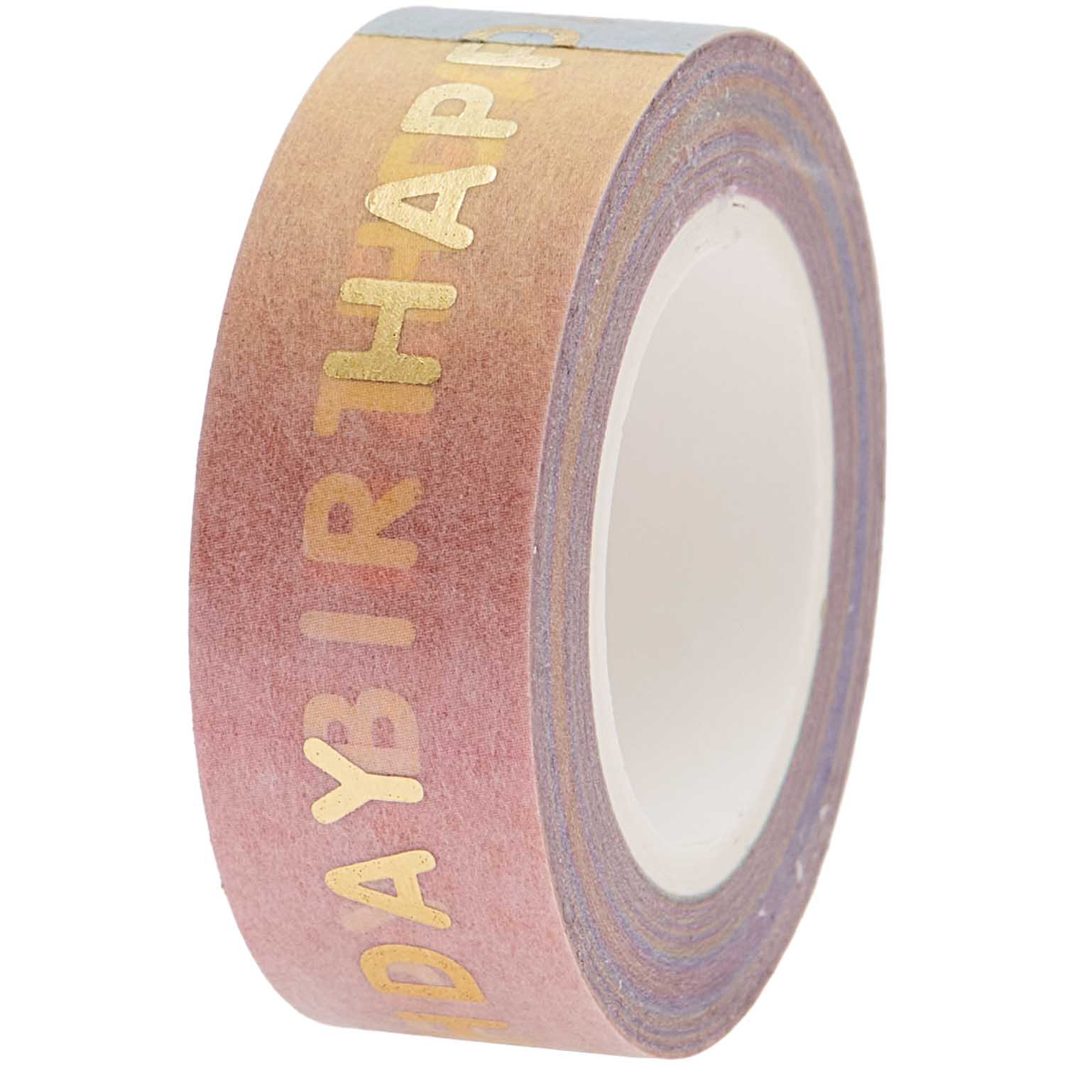 Tape "HappyBirthday" Regenbogen Tape "HappyBirthday" Regenbogen