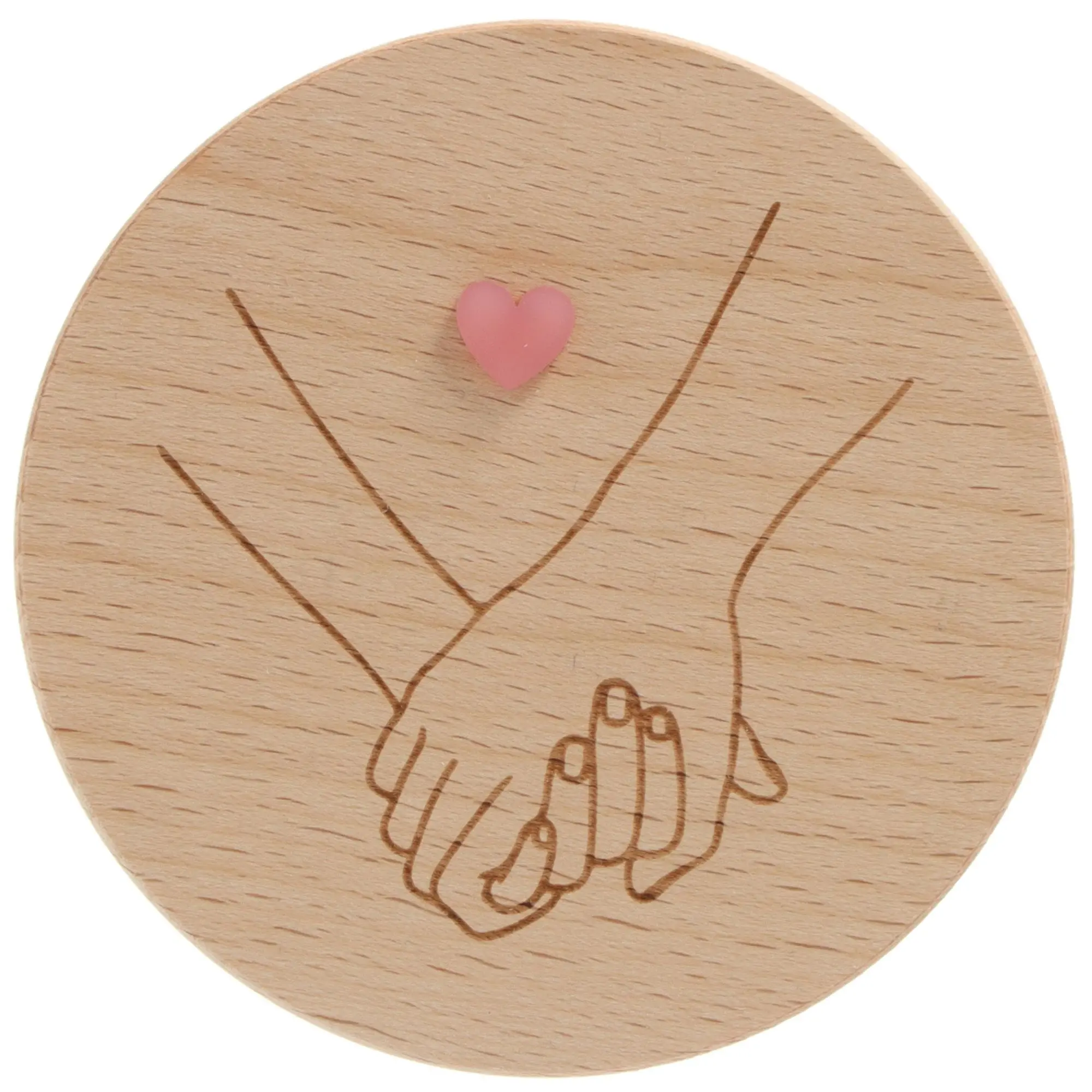 Holz, Handschlag, Herz, Paar, Holzscheibe