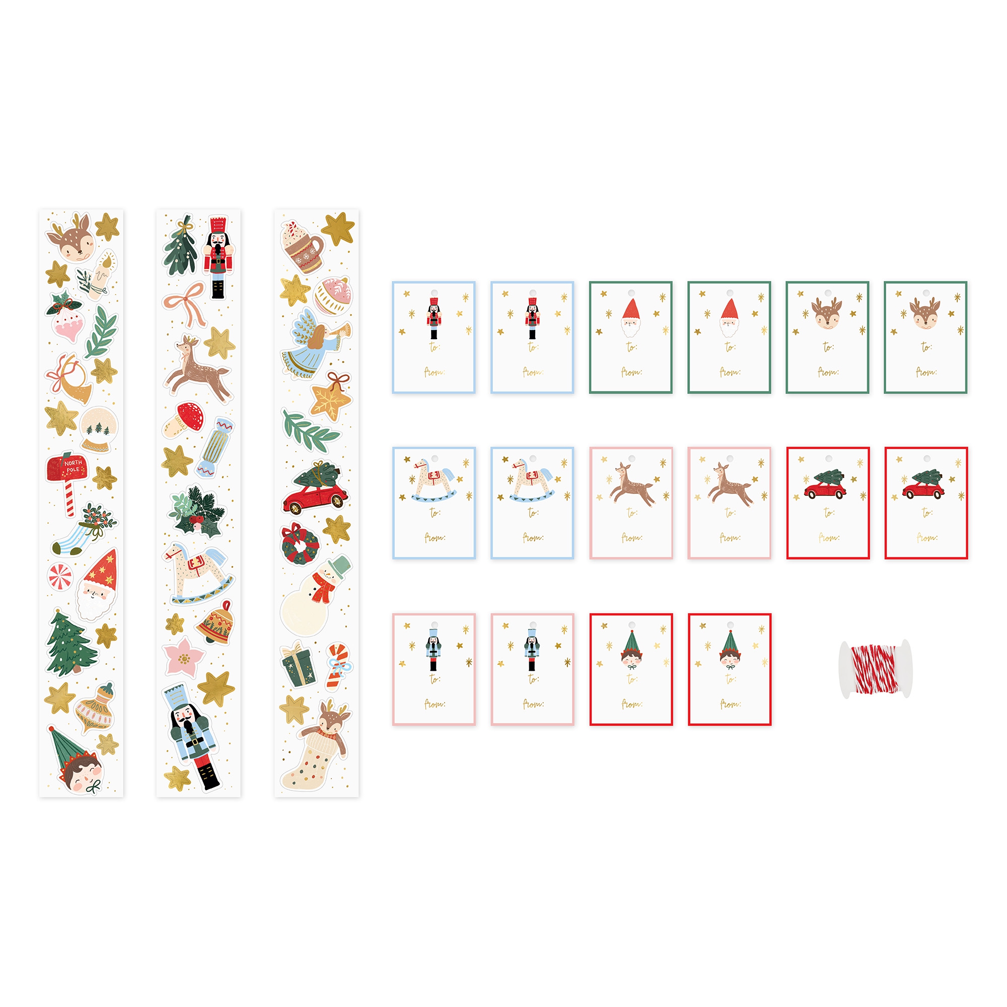 Fröhliche Weihnachten Aufkleber Fröhliche Weihnachten Aufkleber