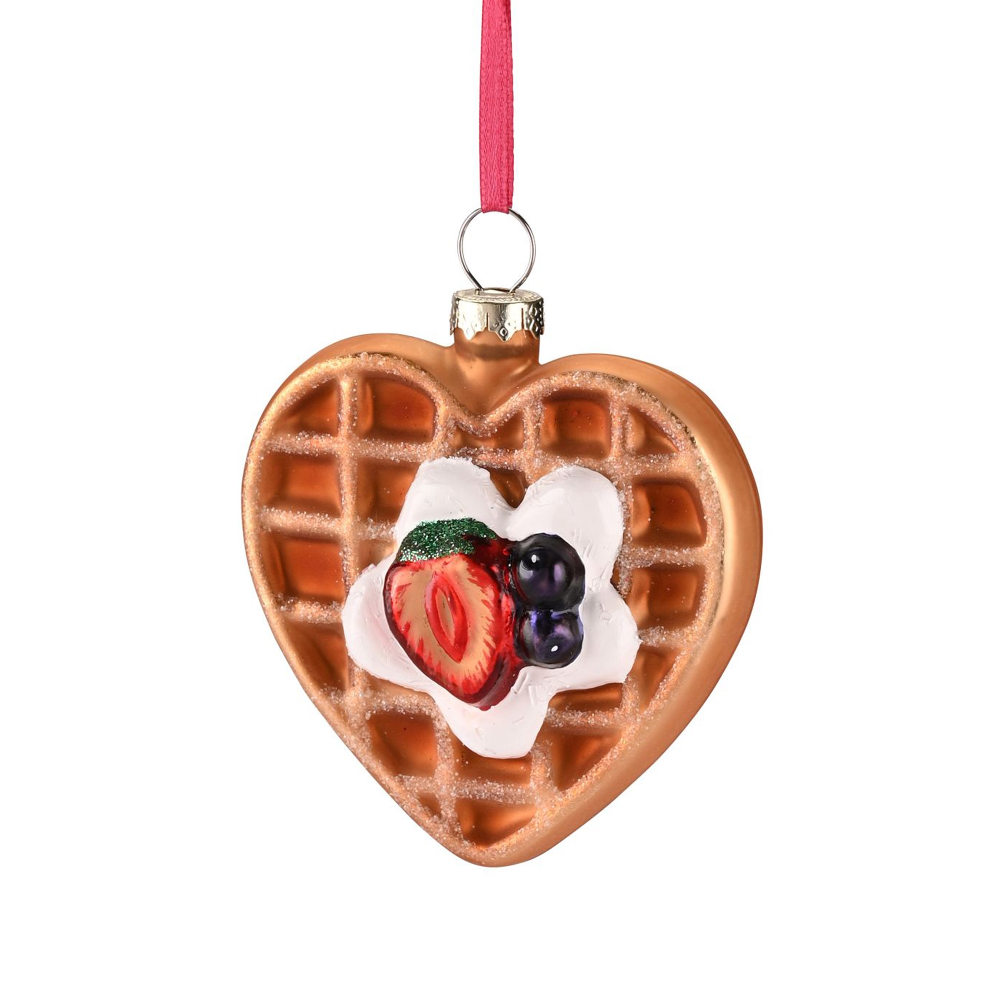 Weihnachtskugel "Waffel" Weihnachtskugel "Waffel"