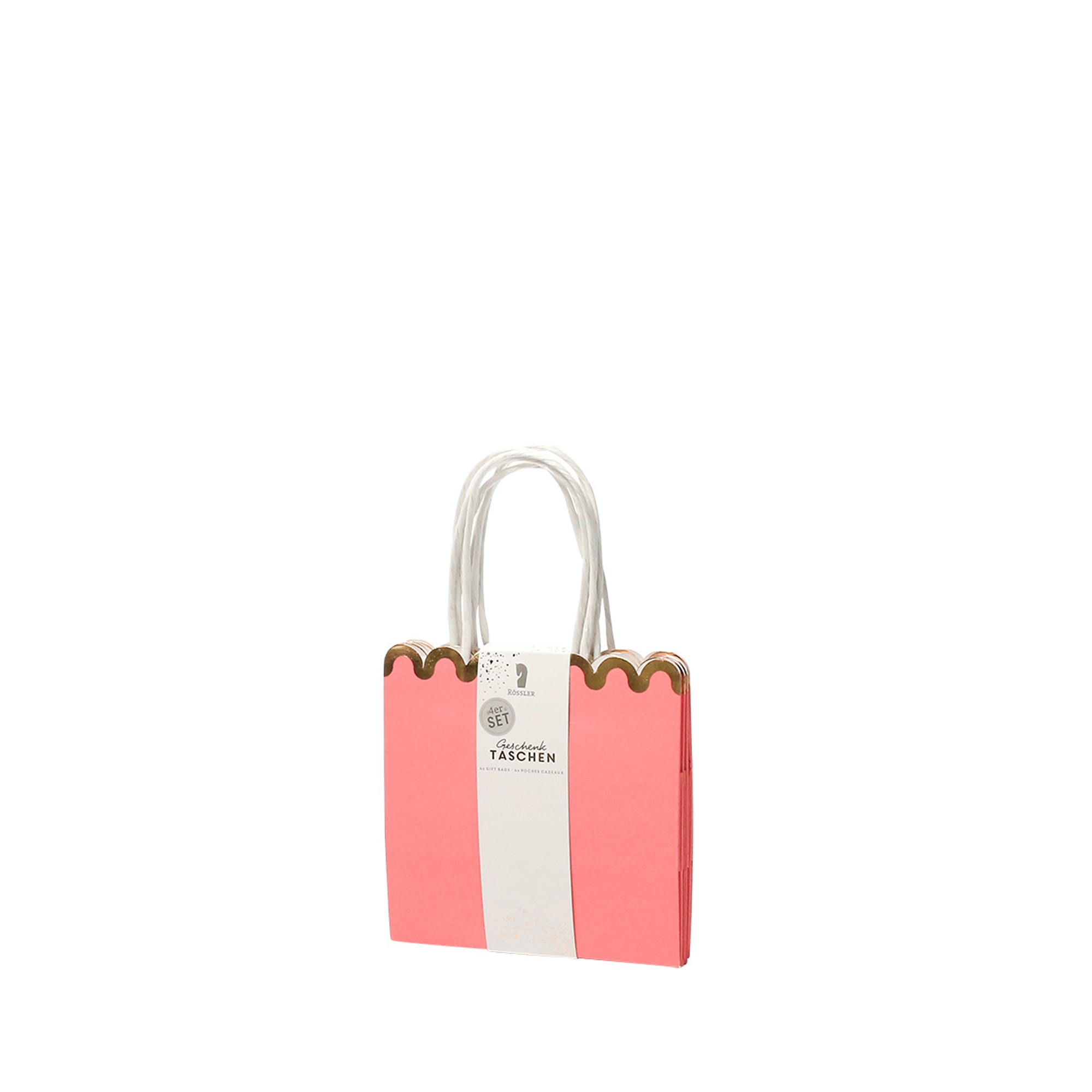 Rössler - Geschenktüten "Coral" Tasche, Zubehör, Handtasche, Tragetasche, Geldbörse