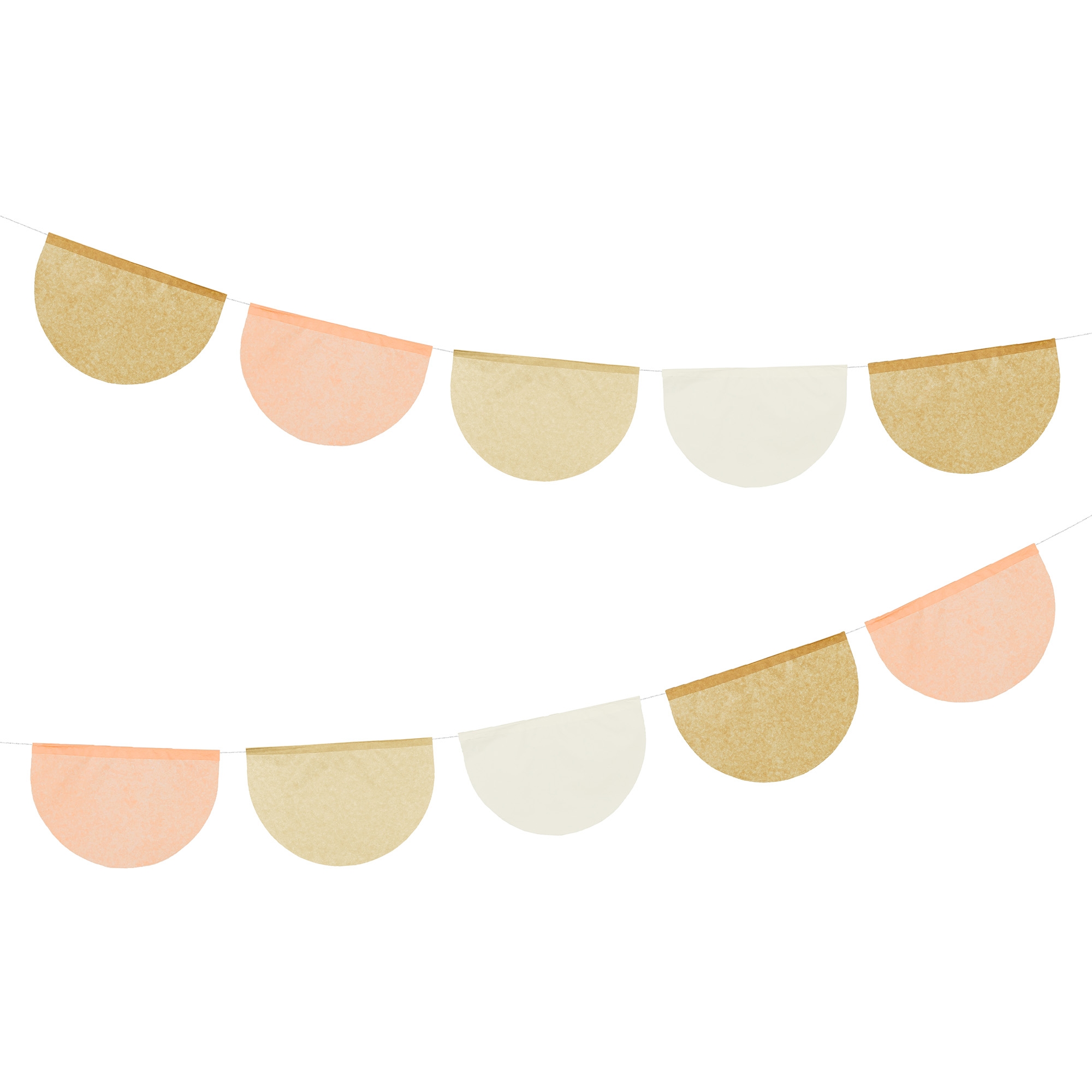 3a7d783b24c0fb5f627642f2828b41545ebc8b12 Papiergirlande "Beige" 3m