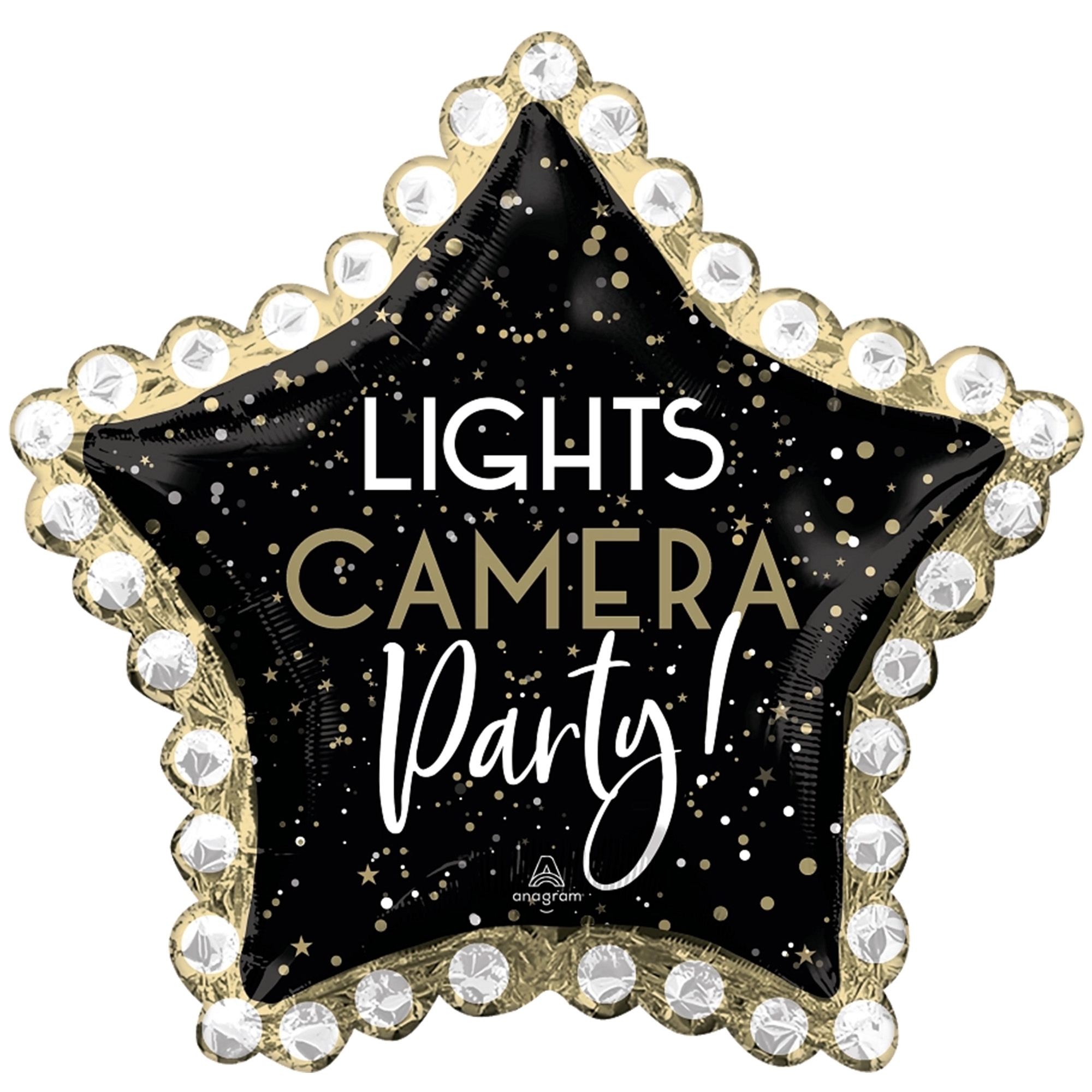 Folienballon "Award Night" 85 cm Abzeichen, Logo, Symbol, Zubehör