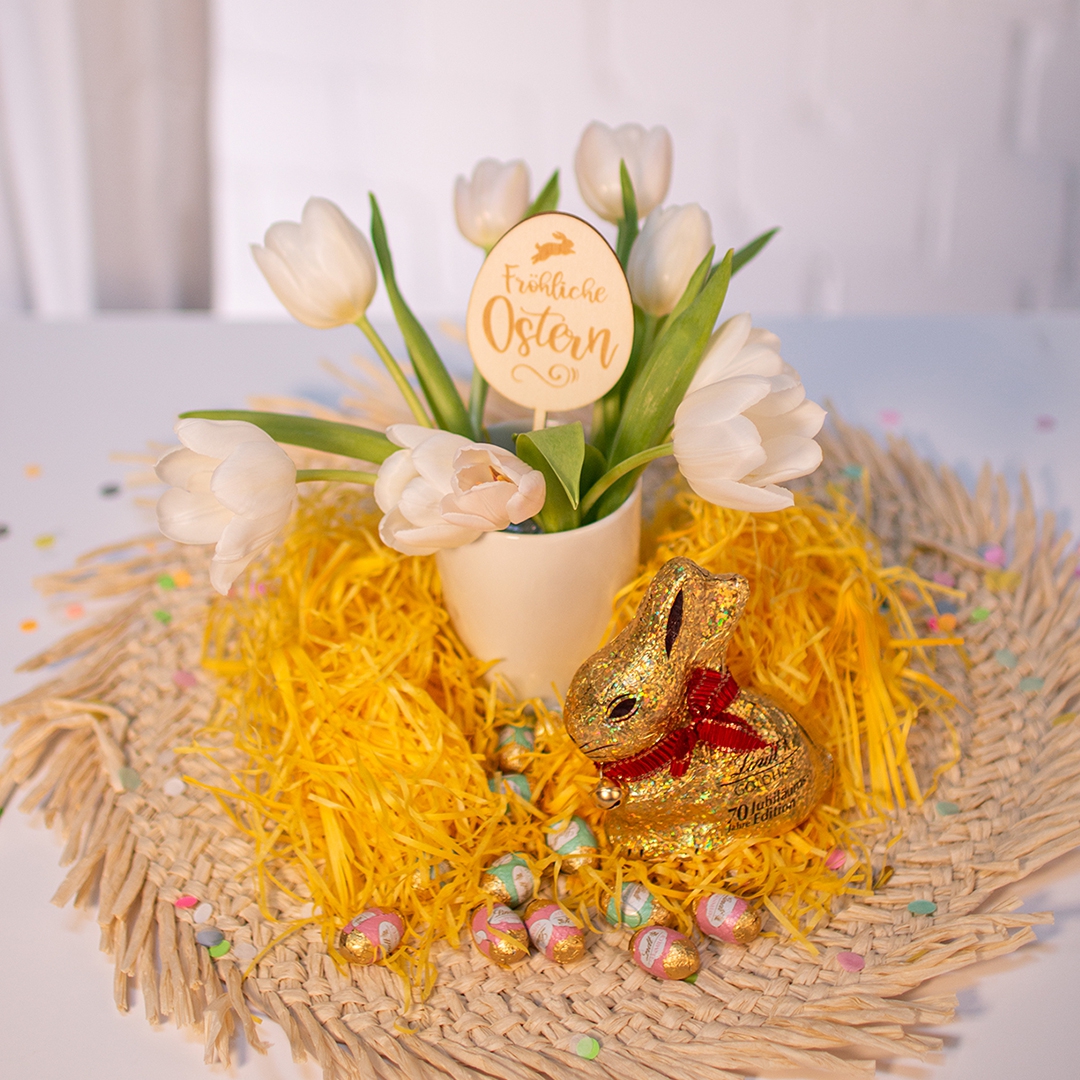 Blumenstecker "Fröhliche Ostern" Blumenstecker "Fröhliche Ostern"