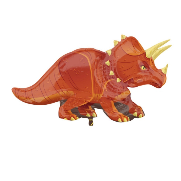 Folienballon "Triceratops" Dinosaurier 106cm