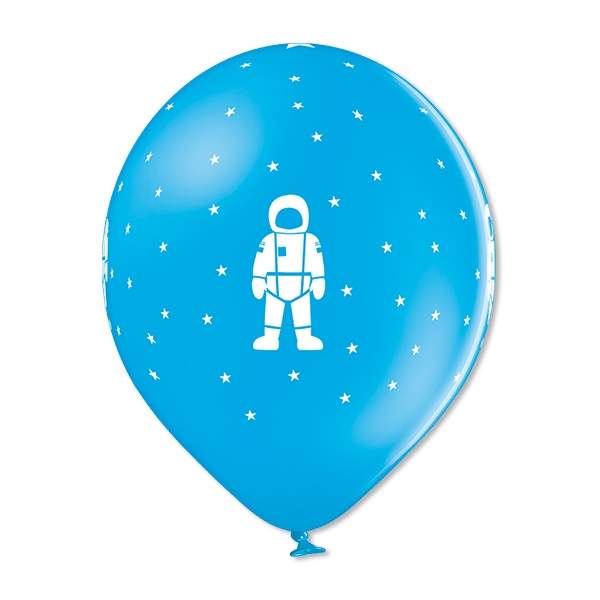 12 Latexballons zum Geburtstag "Weltraum"